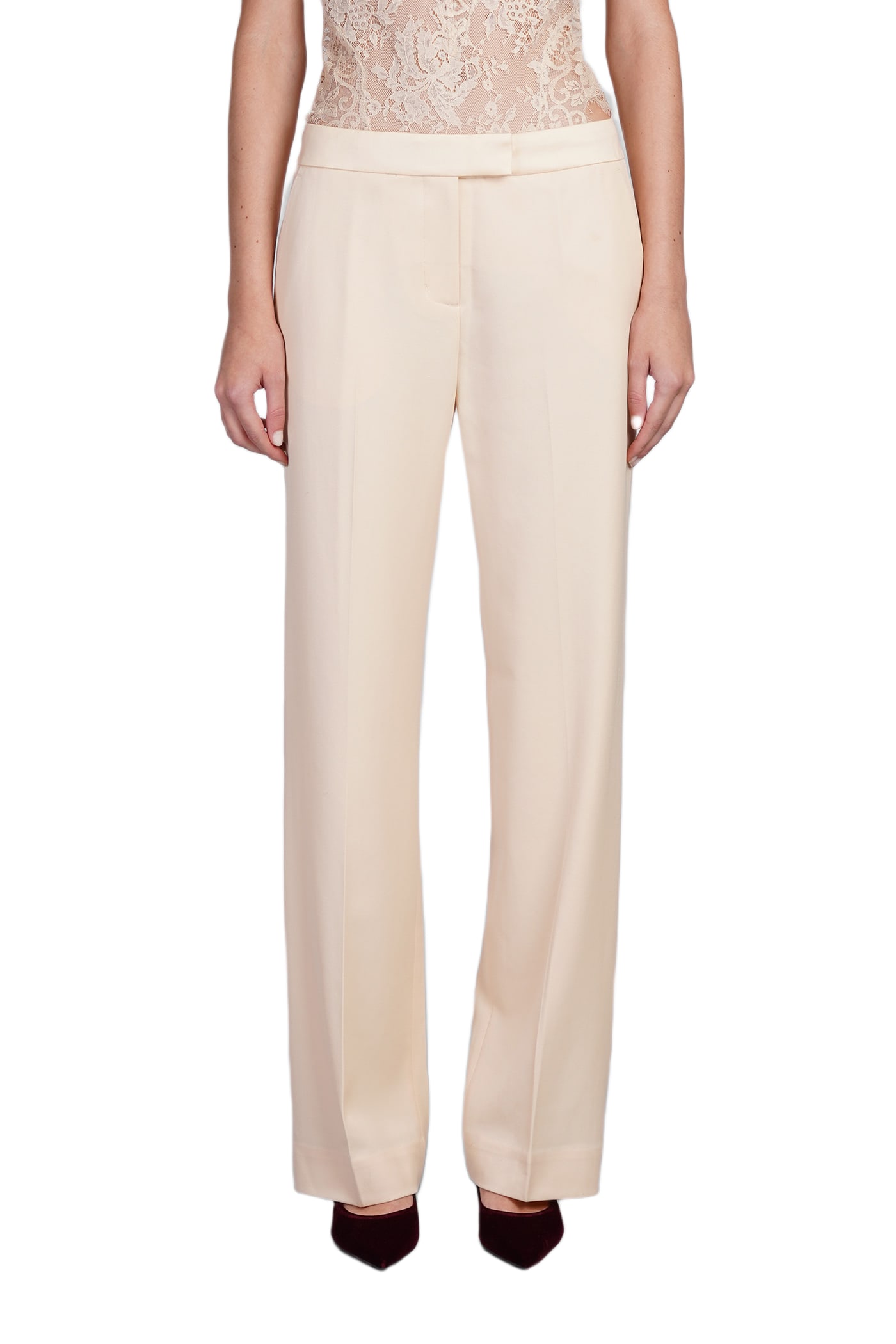 パンツ ZIMMERMANN Woman Pants Beige 0366PF241 TEA Zimmermann Pants In Beige Wool | italist