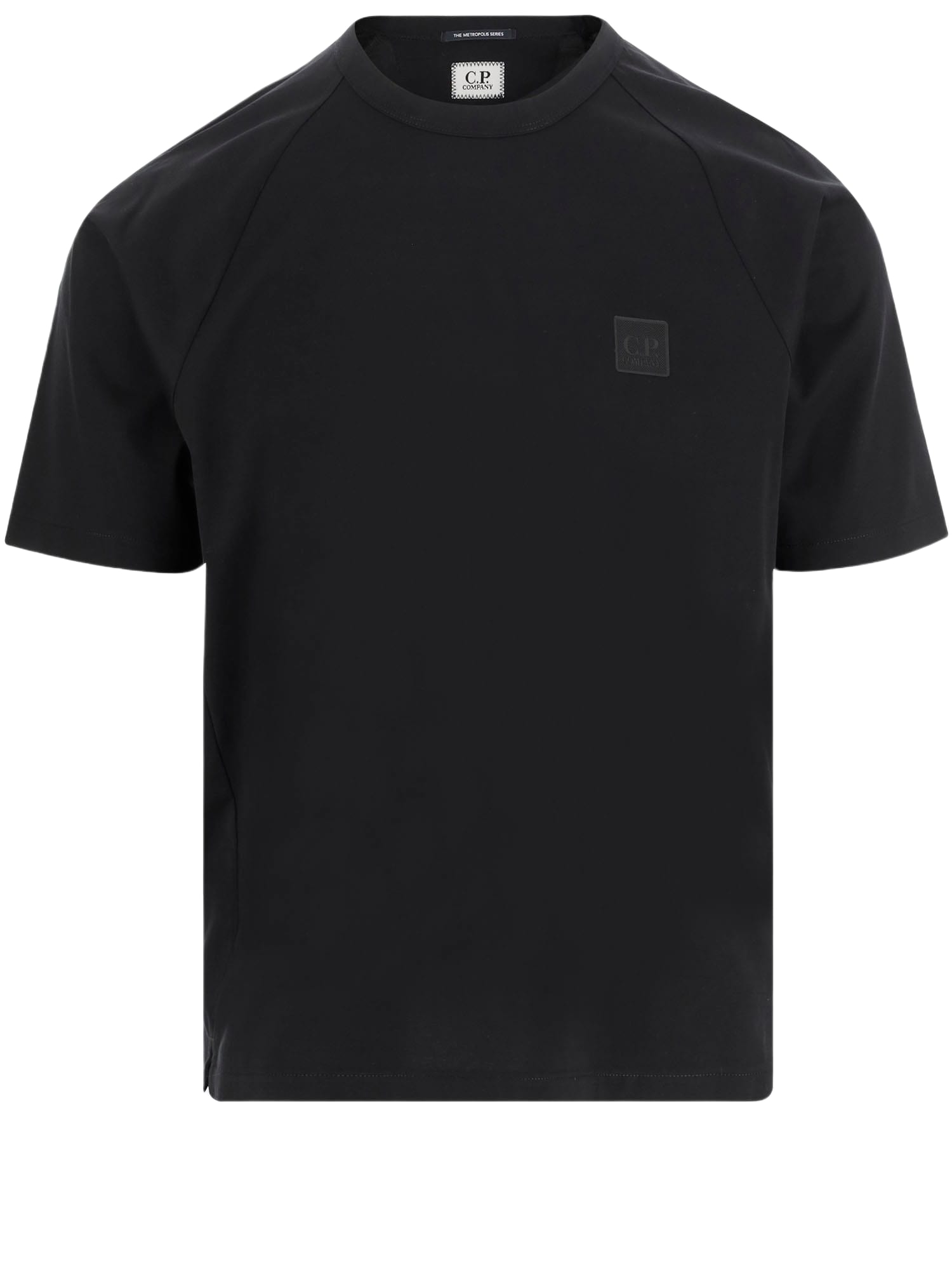 CP COMPANY T シャツ18CMTS138A 005100W 999 C.P. Company Cotton T-shirt With Logo Patch | italist