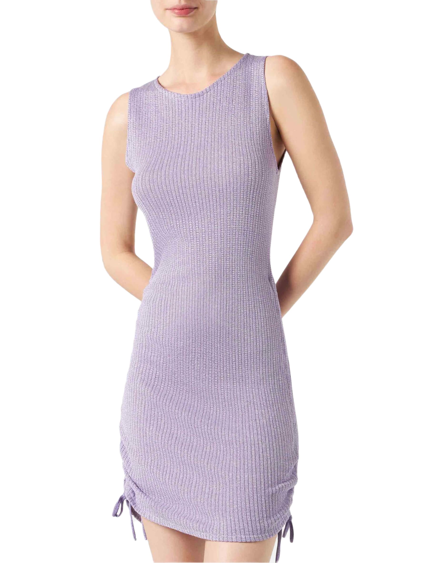 ribbed sheath dress jori with drawstring