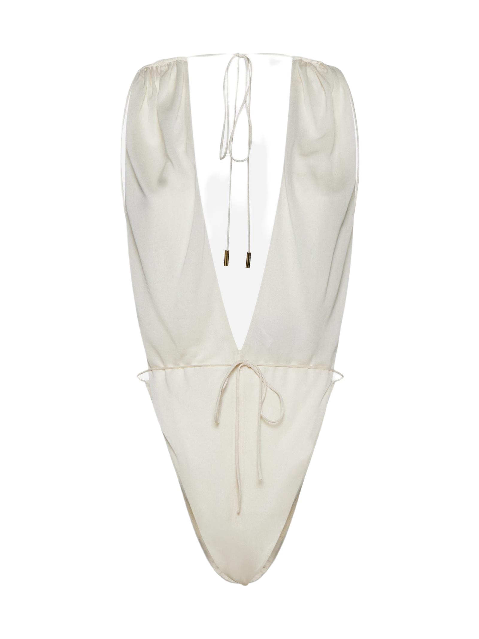 Saint Laurent Viscose Halter-neck Bodysuit | italist, ALWAYS