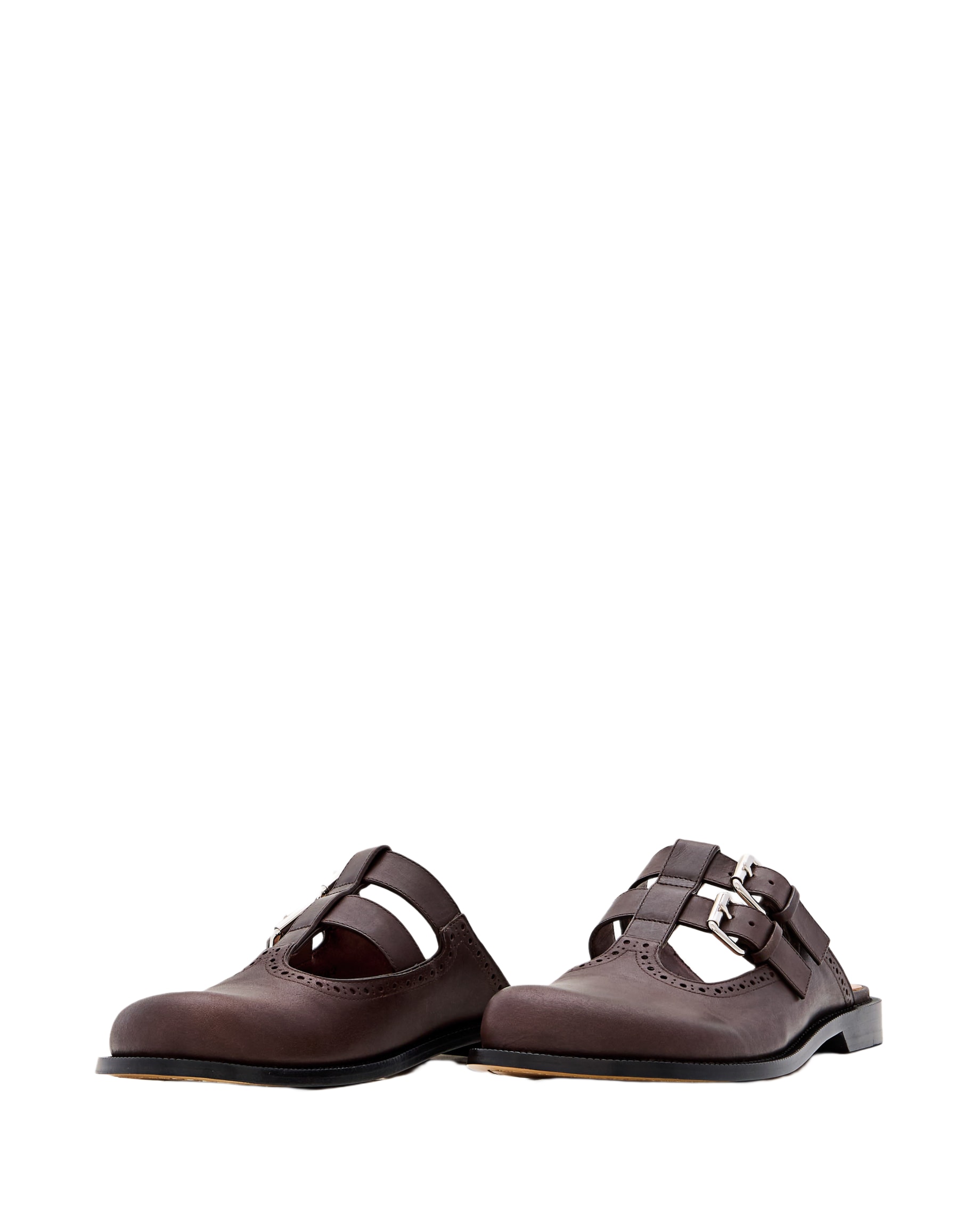 送料込/関税込■LOEWE■Campo レザーミュール Loewe Campo Mary Jane Mule | italist