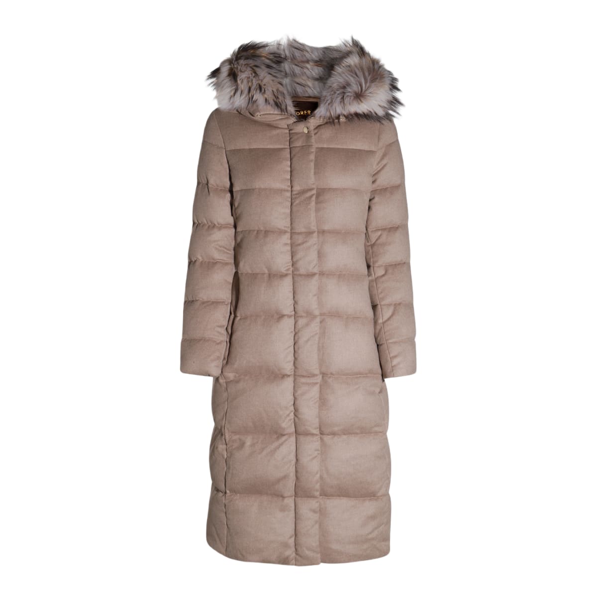 ジャケット MOORER Woman Jacket Beige MODGI300005TEPA222 U0269 Moorer Beige Down Jacket | italist