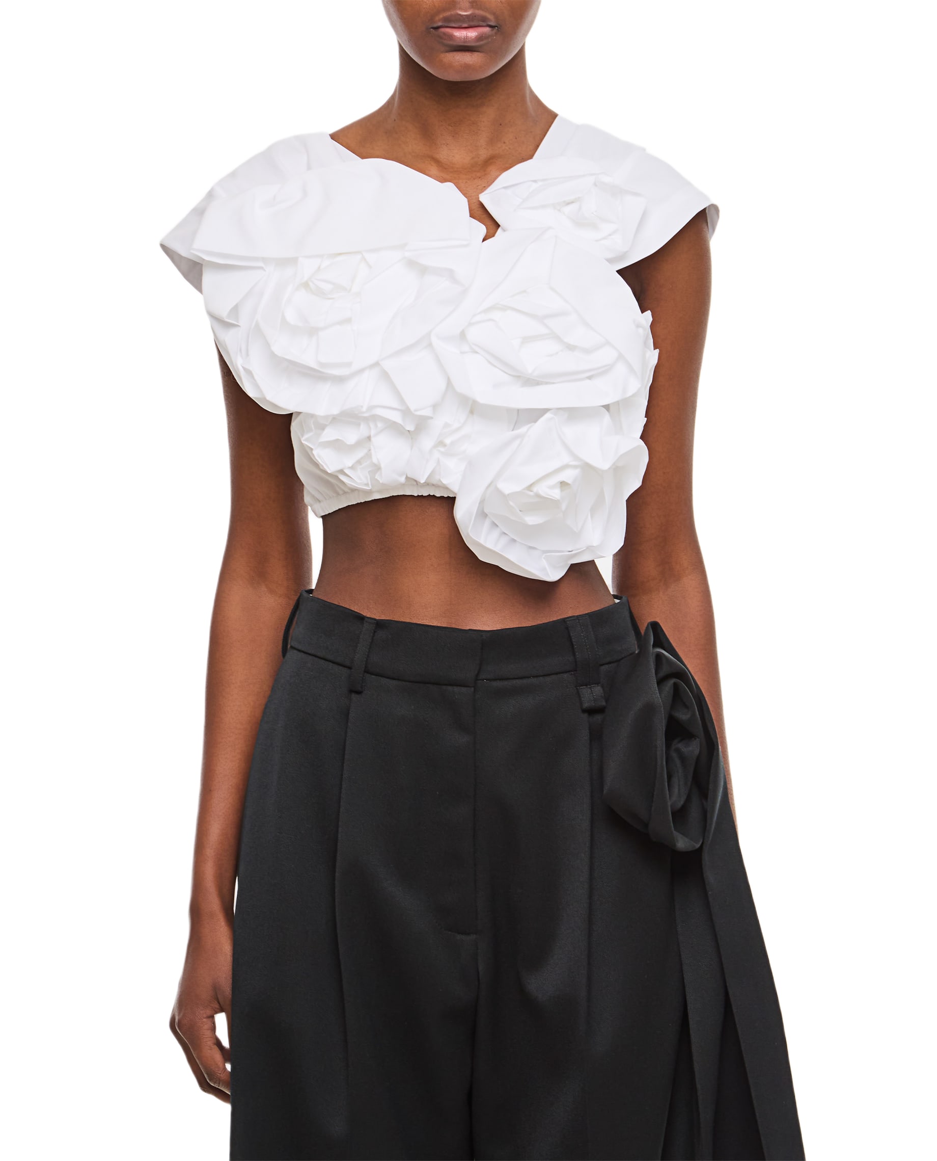 トップス Simone Rocha Clustered Rose Top UK 6 Simone Rocha Clustered Rose Top UK 6