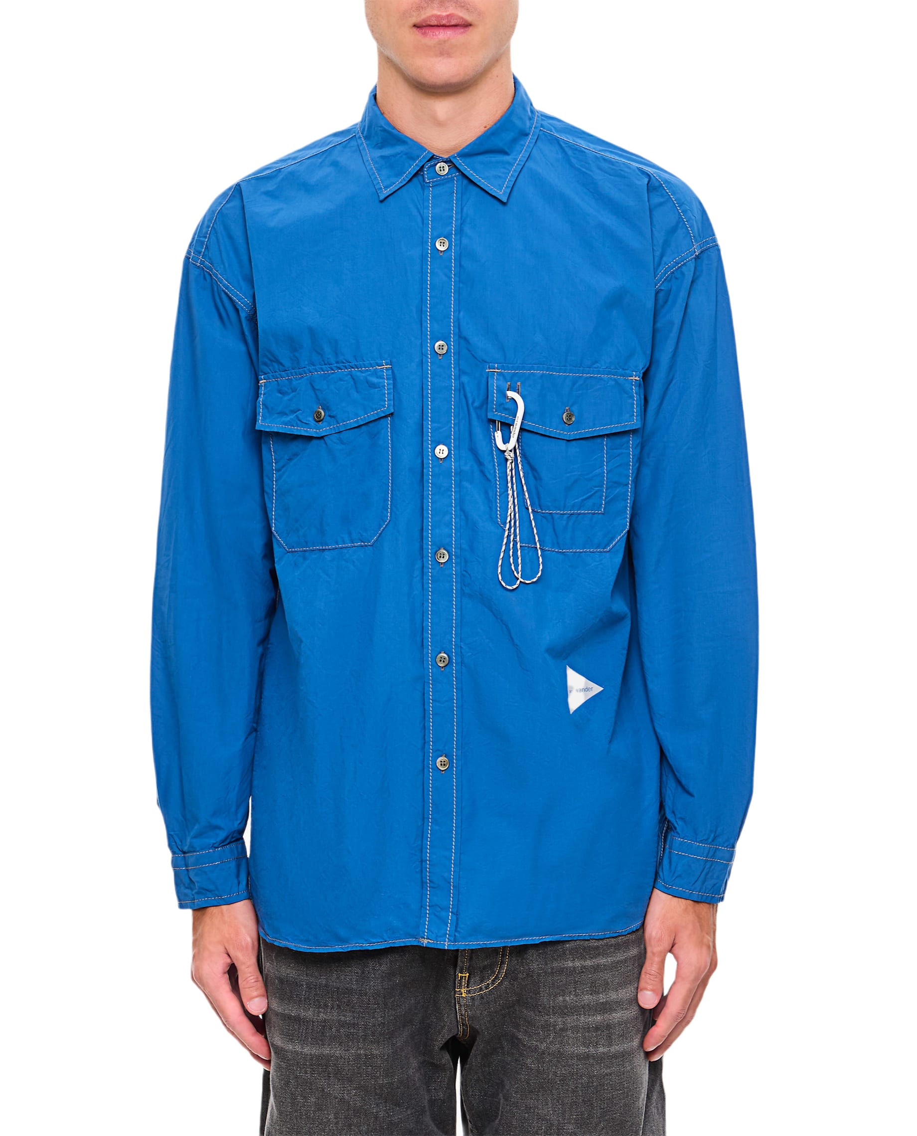And Wander Cordura Typewriter Shirt | italist