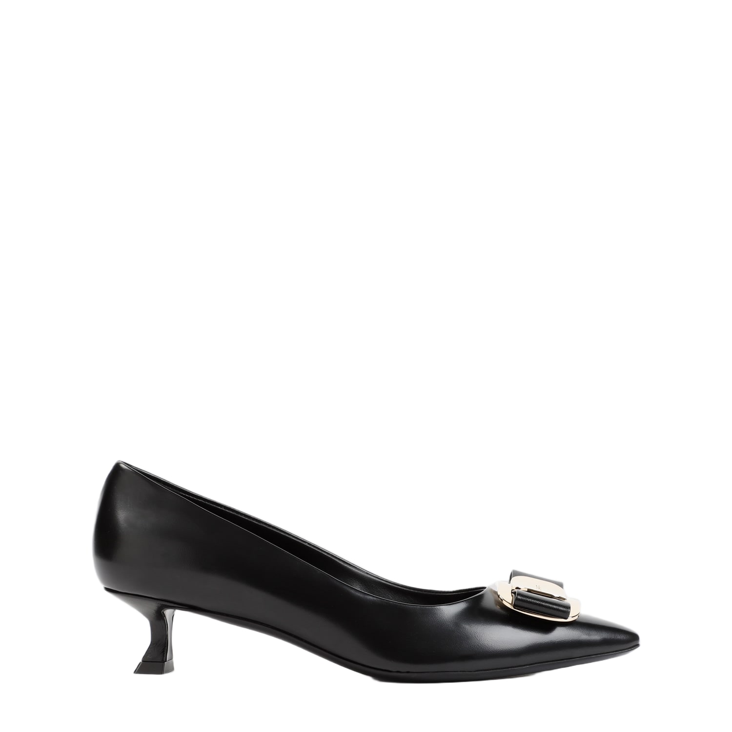 Ferragamo PUMPS＆HEELS WOMAN ZELMA 40 FERRAGAMO Zelma 40 leather pumps | mytheresa | REVERSIBLE