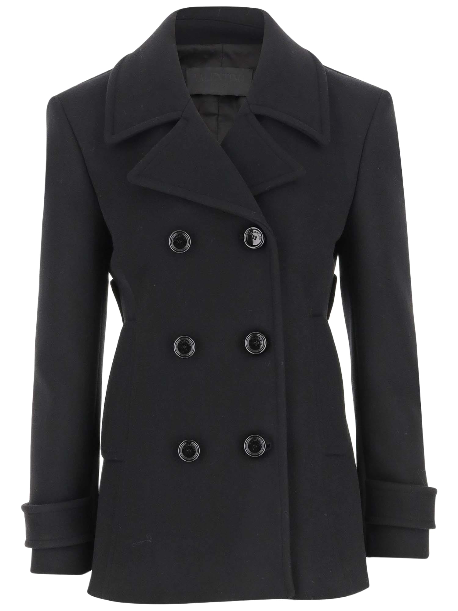 Valentino Double-breasted Wool Coat | italist