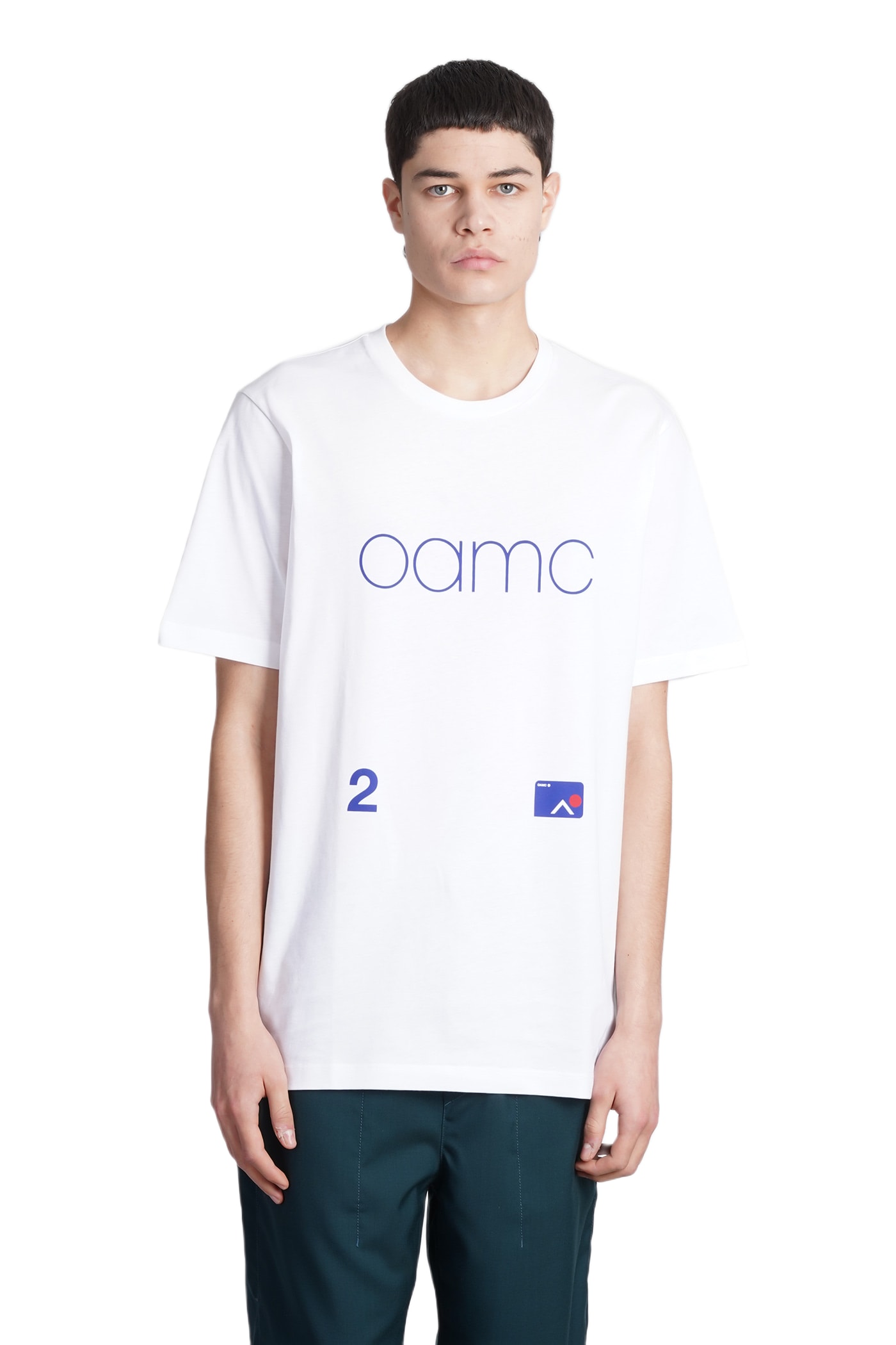 Tシャツ・カットソー OAMC Avery Short Sleeve T-Shirt White 23E28OAJ10COT00744100 OAMC Avery T-shirt In White Cotton | italist