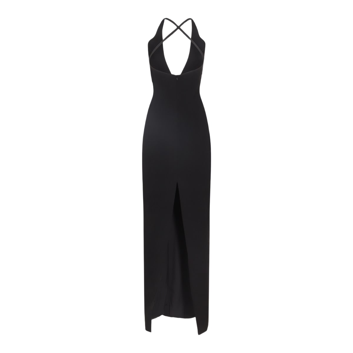 ワンピース MONOT BLACK PETAL CUT OUT LONG DRESS a485a0d654e6905fae2e91c48fecda