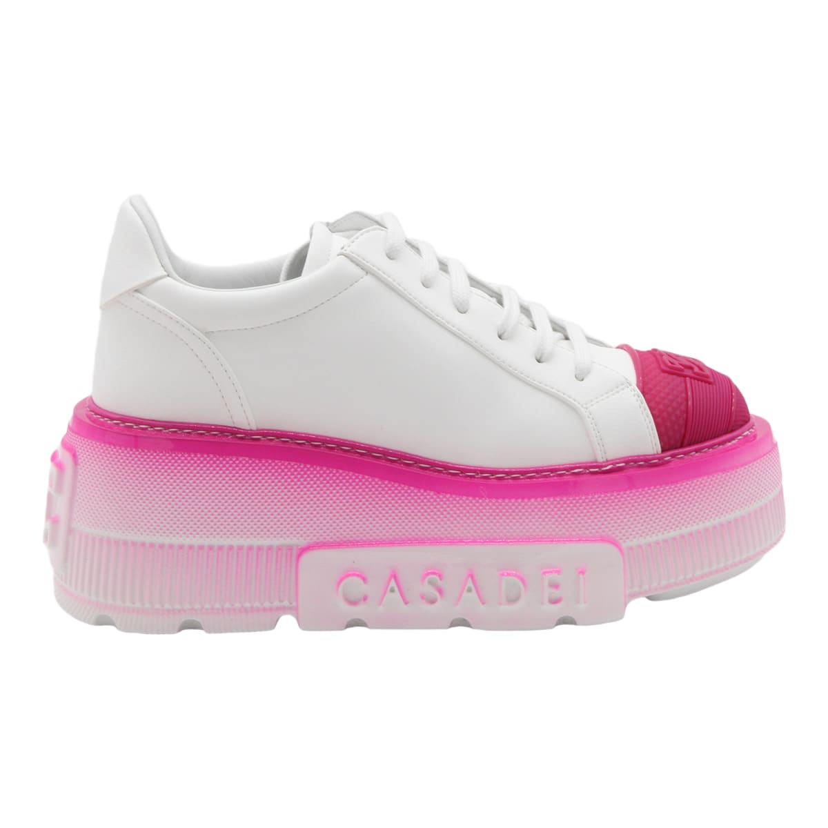 CASADEI 25SS スニーカー ピンク系 Made In Italy Casadei Leather Sneakers | italist
