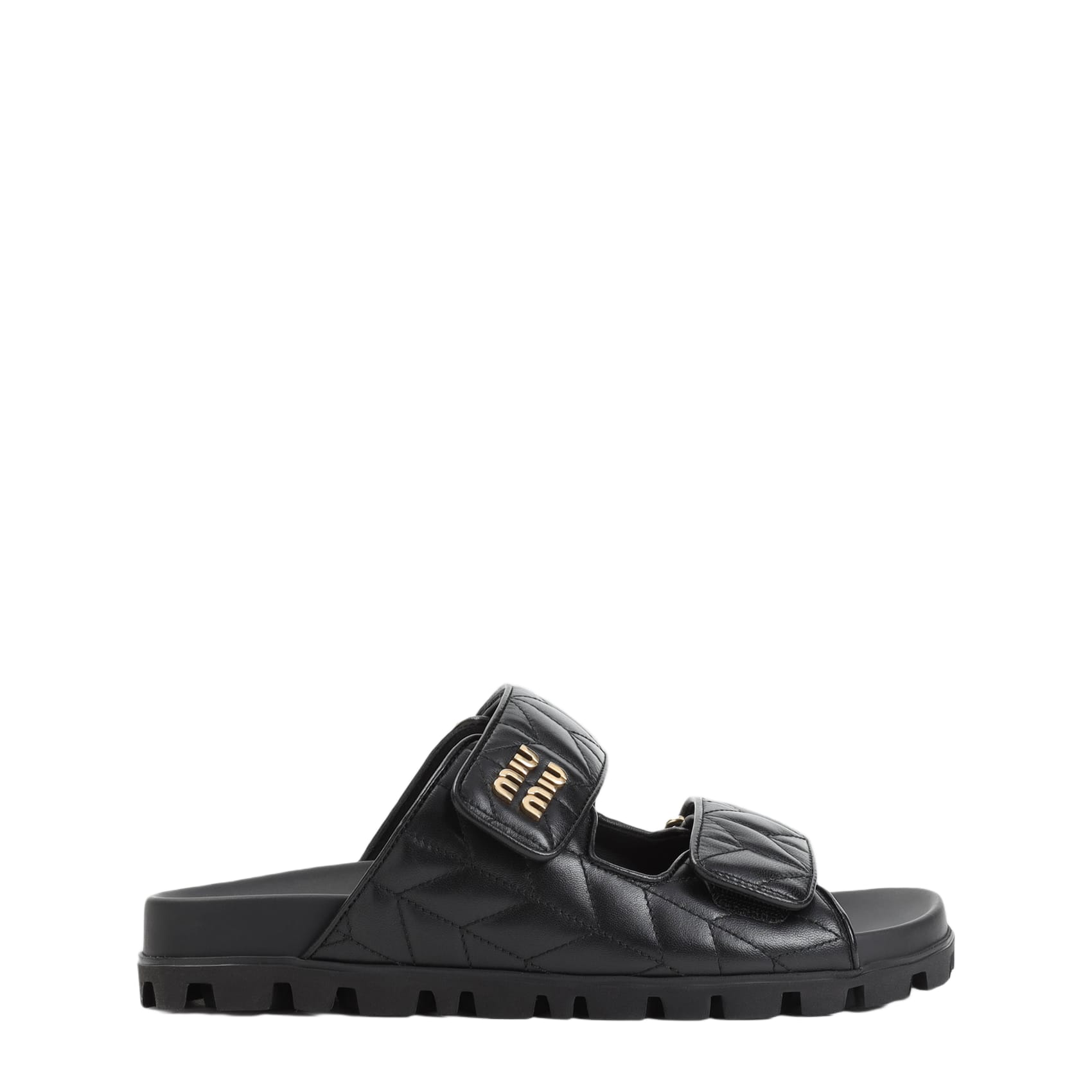 Miu Miu Nappa Leather Sandals | italist