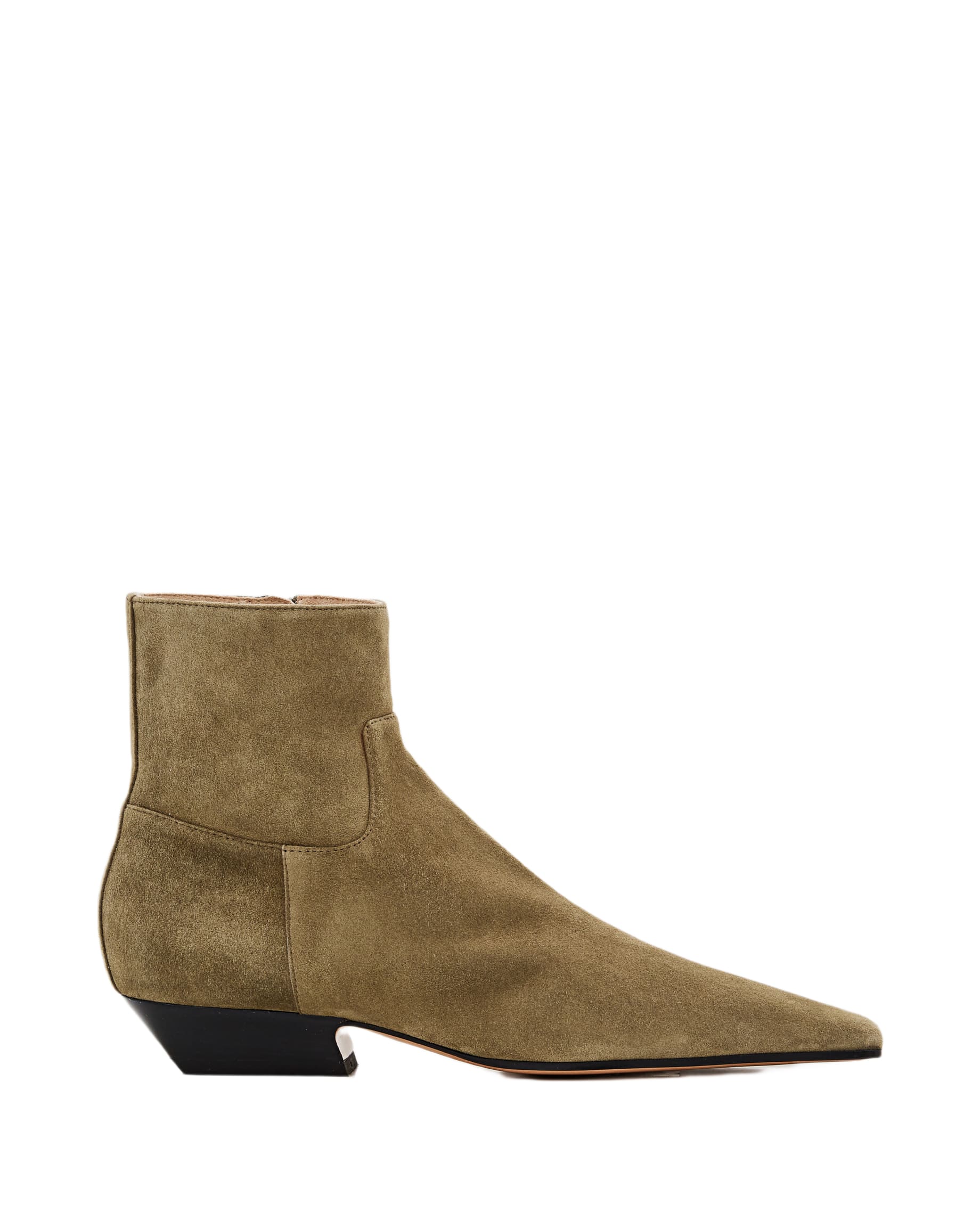 Khaite マファ クラシック フラット ニハイフツ F1071726 200 Khaite Marfa Classic Flat Ankle Boot | italist