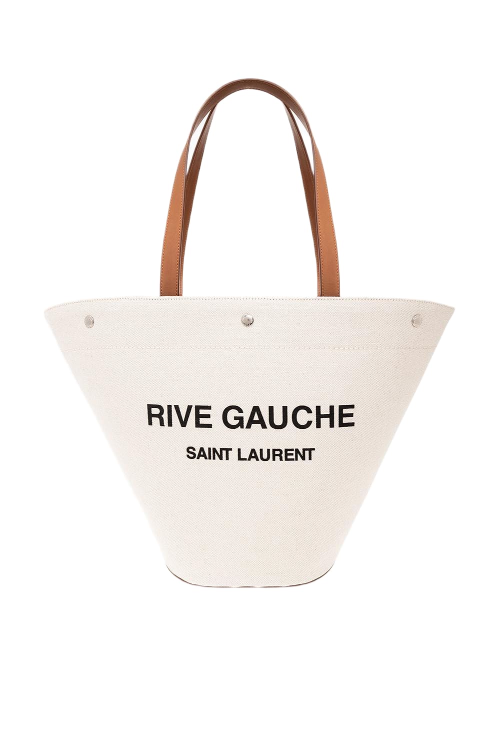 【関税込み】saint laurent Rive Gauche' large shopping bag Saint Laurent Large Rive Gauche Tote Bag | Black | FARFETCH