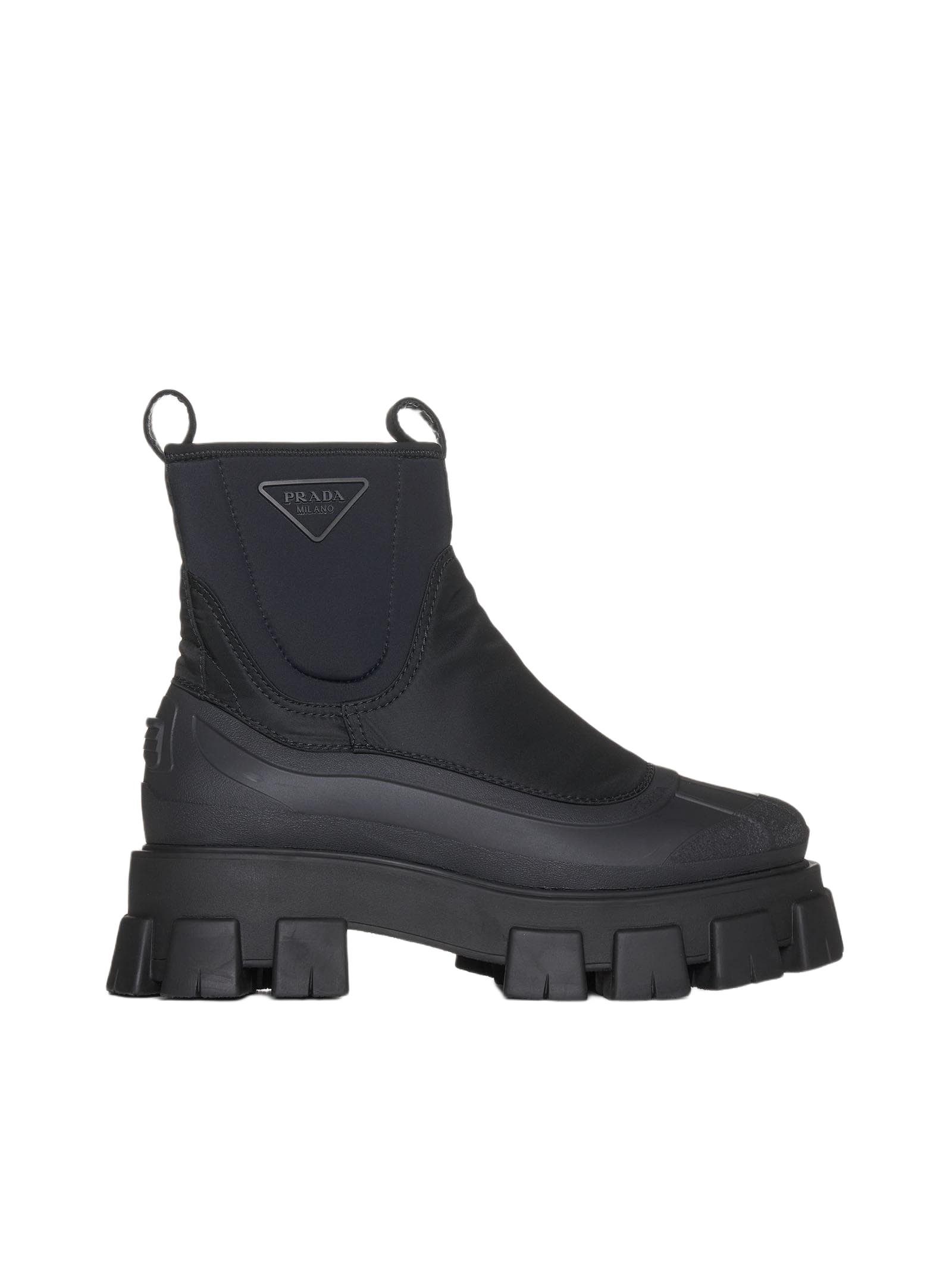 Prada Monolith Re-nylon Boots | italist
