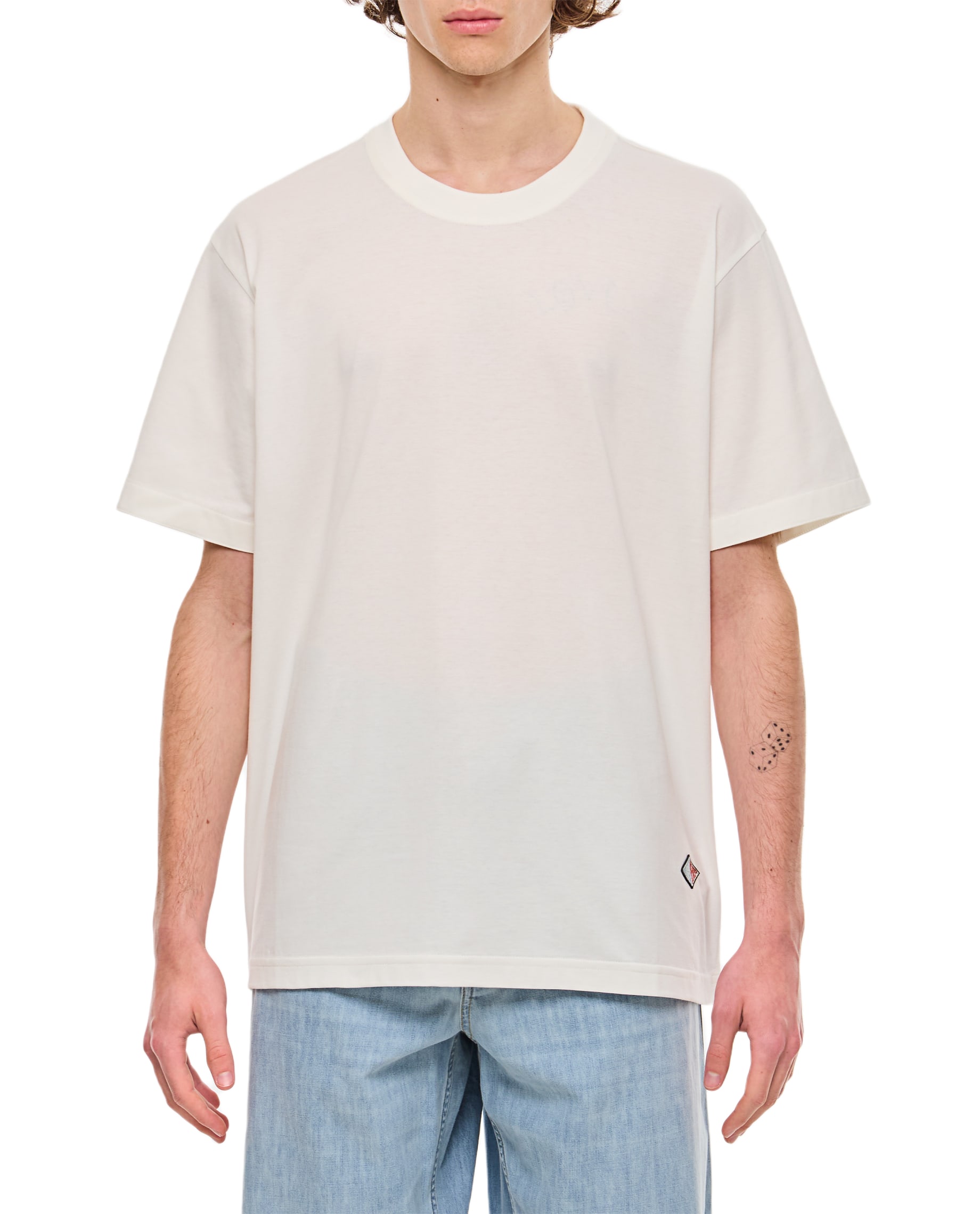 Tシャツ・カットソー BOTTEGA VENETA SS23 COTTON TWILL SHIRT (725670_V1X504246) Bottega Veneta Double Layer Cotton Twill Shirt | italist