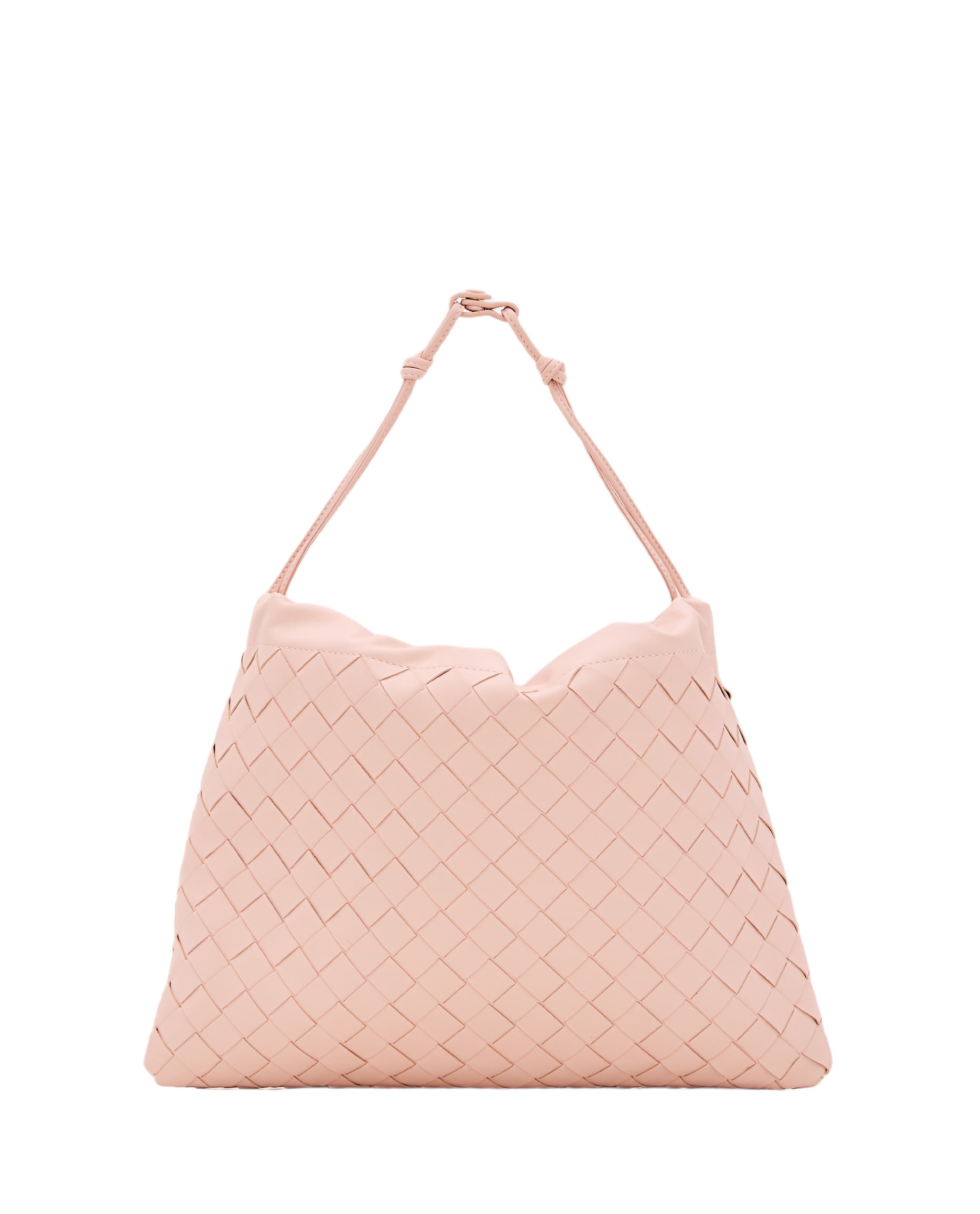 ショルダーバッグ・ポシェット BOTTEGA VENETA DUSTBAG MEDIUM SHOULDER BAG IN INTRECCIATO 15 Bottega Veneta Medium Dustbag Intrecciato Leather Shoulder