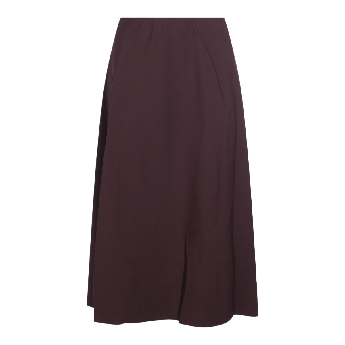 スカート BRUNELLO CUCINELLI BURGUNDY WOOL SKIRT Brunello Cucinelli Burgundy Cotton Skirt | italist