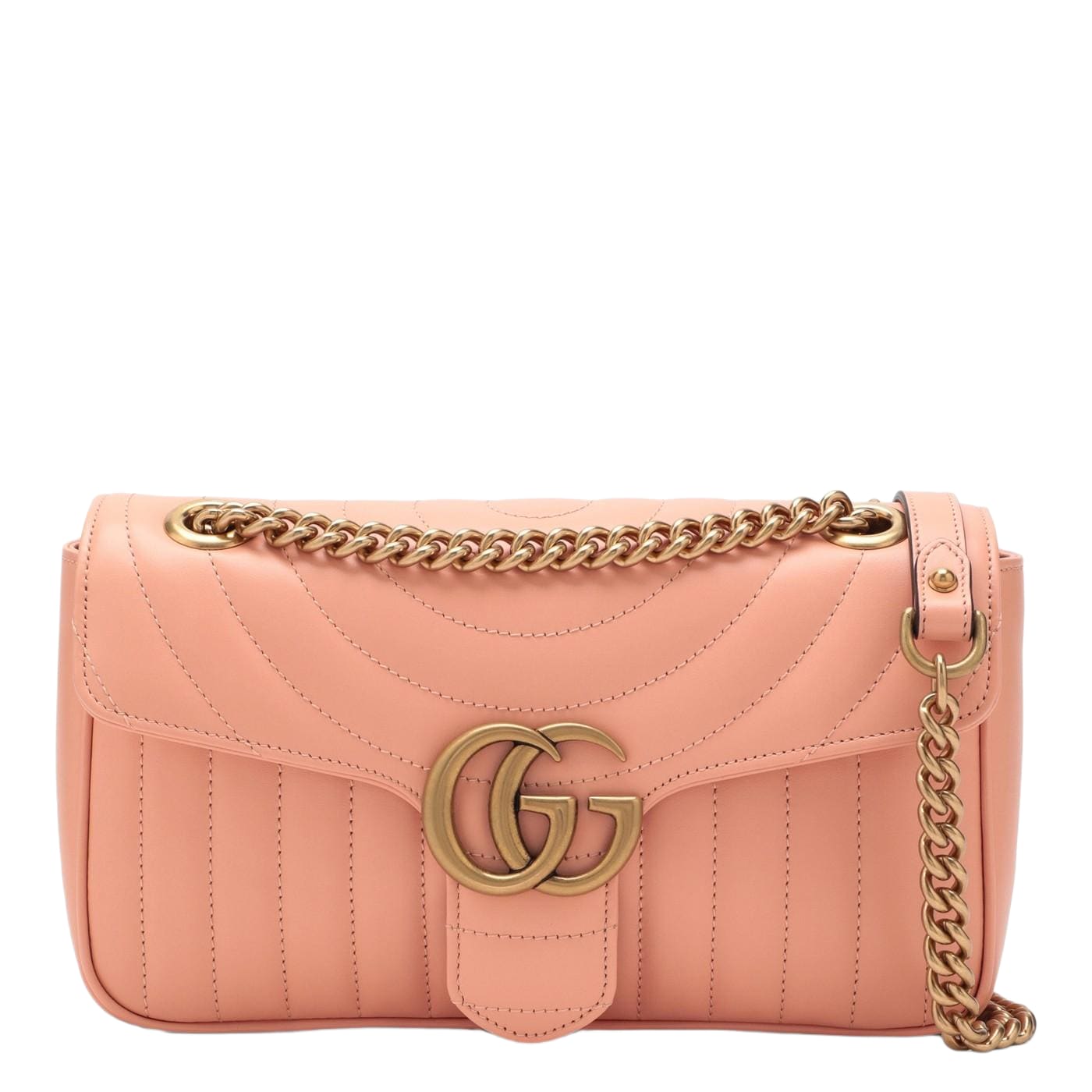 PRADA: crossbody bag in matelassé nappa - Blush Pink