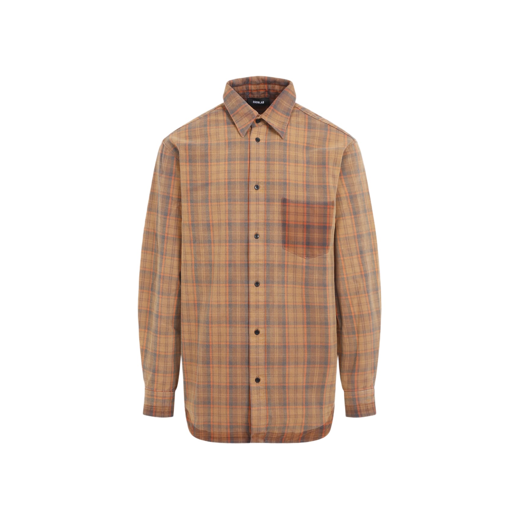 Tシャツ・カットソー EGONLAB. FW24 Egonlab Over Shirt (AW24SH003B ORANGE) Egonlab Over Shirt | italist