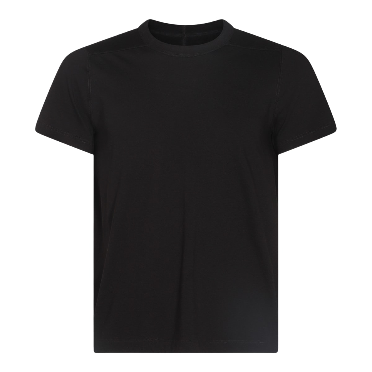 ★関税込み★【RICK OWENS】コットン パネルデザインTシャツ RICK OWENS Drain T paneled cotton-jersey and crepe de chine