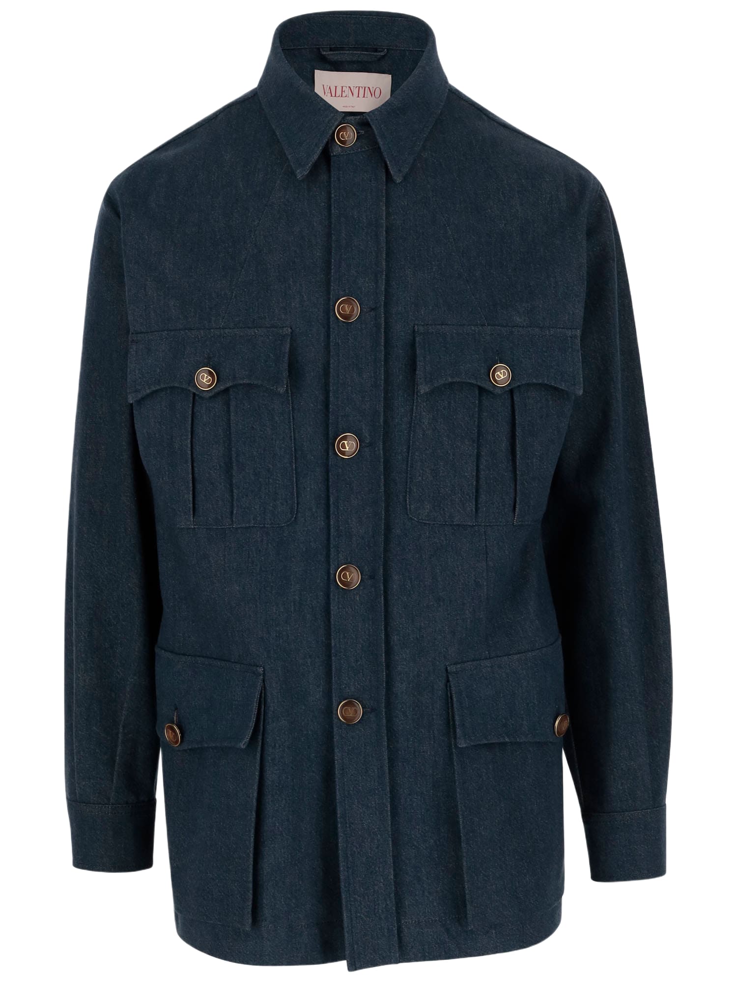 Valentino Cotton Denim Jacket | italist