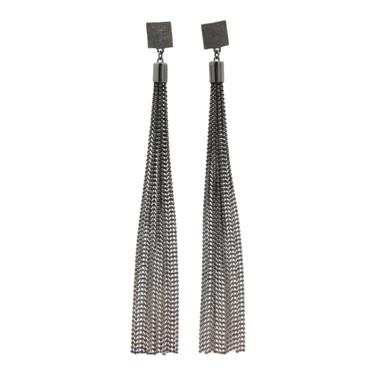 BRUNELLO CUCINELLI★シルバーメタルピアス Brunello Cucinelli Silver Tone Metal Earrings | italist