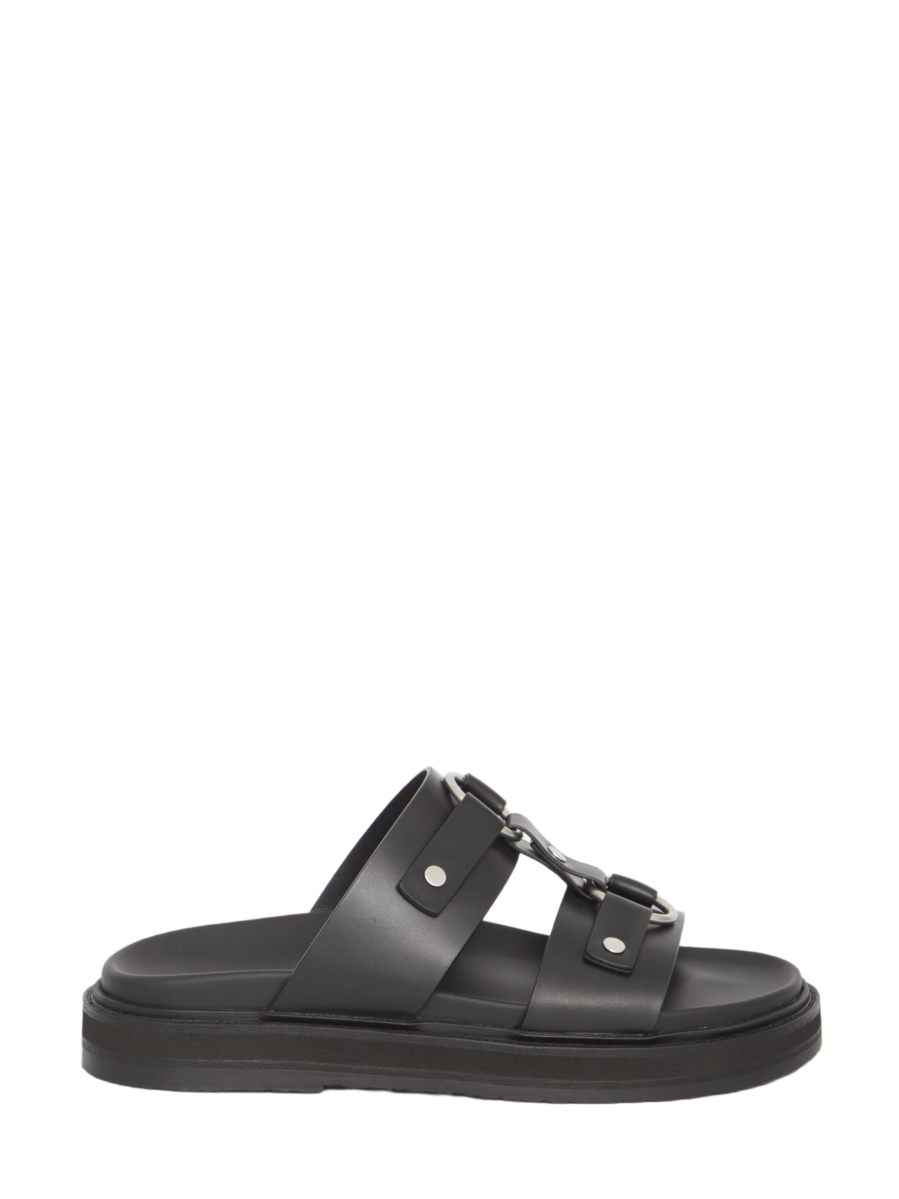 CELINE HOMME Tippi Buckled Leather Sandals for Men | MR PORTER