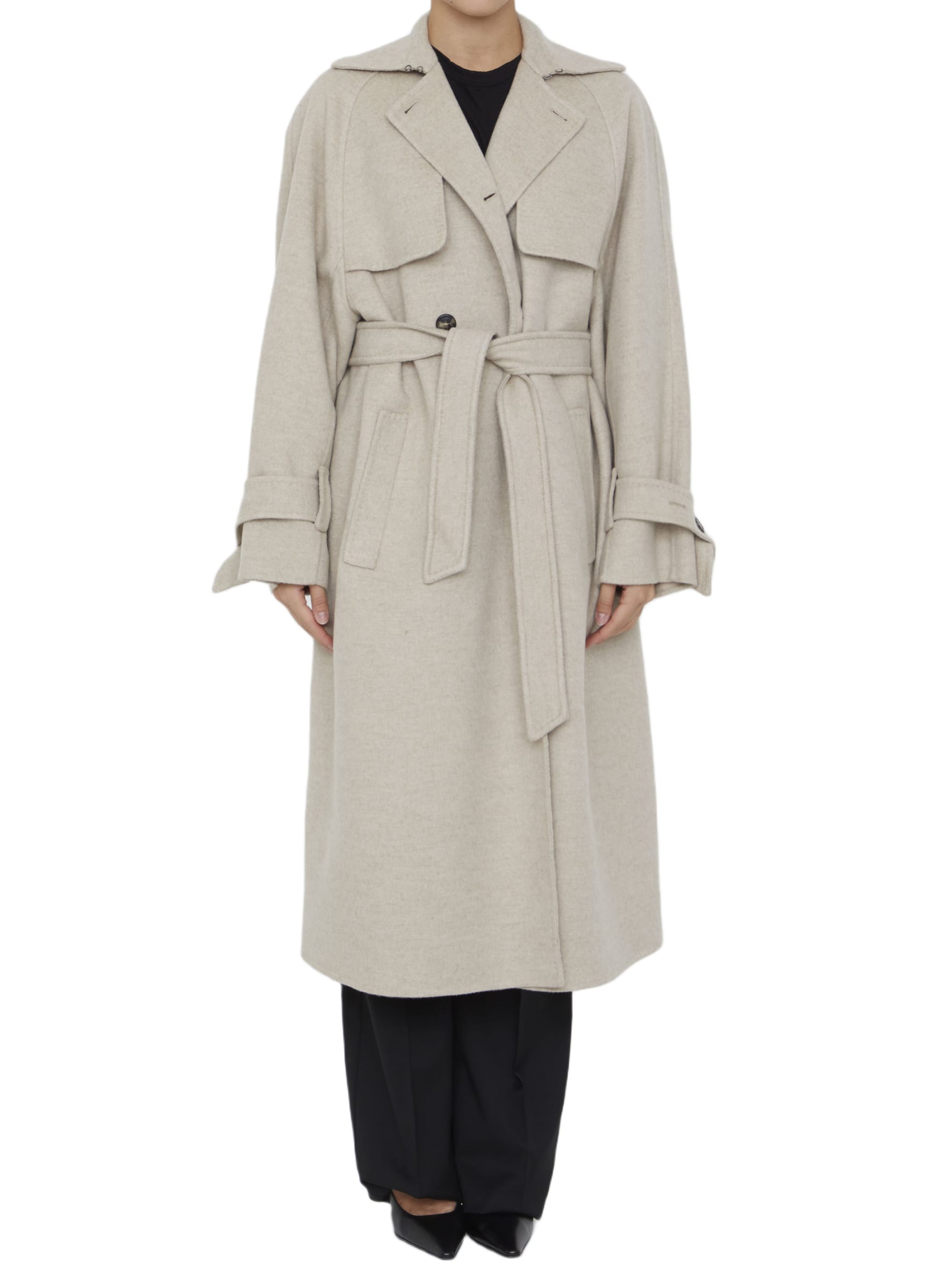 【送料&関税込】Max Mara Falcone Coat Max Mara Falcone Coat In Blue | ModeSens