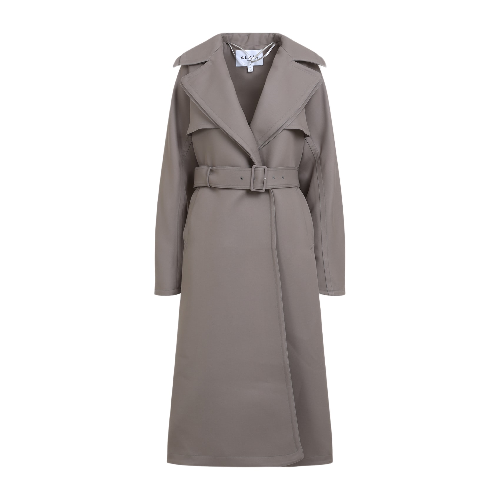 ラス1*ALAIA*AlaAa Trench Coact Double DiagonalAA9M03606T67 Alaia Alaïa Trench Coact Double Diagonal | italist