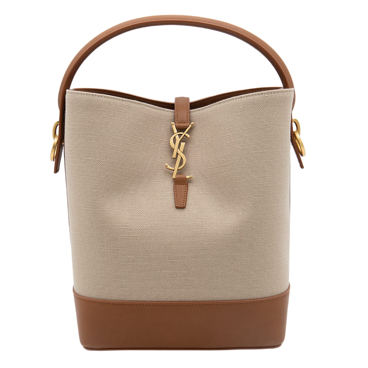 さ出品 Saint Laurent Canvas And Leather Le 37 Satchel トートバッグ 通販