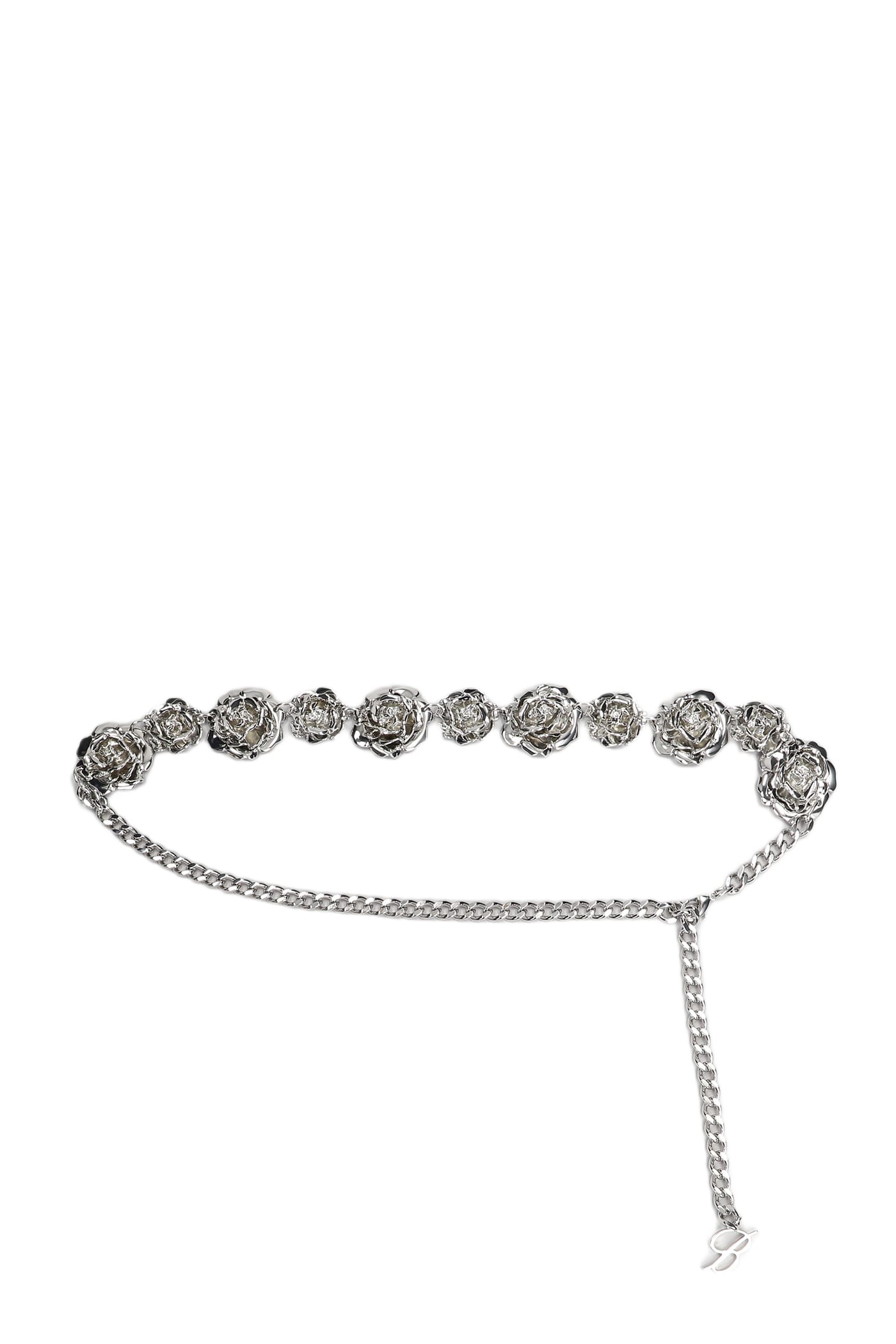 Blumarine Belts In Silver Metal Alloy | italist