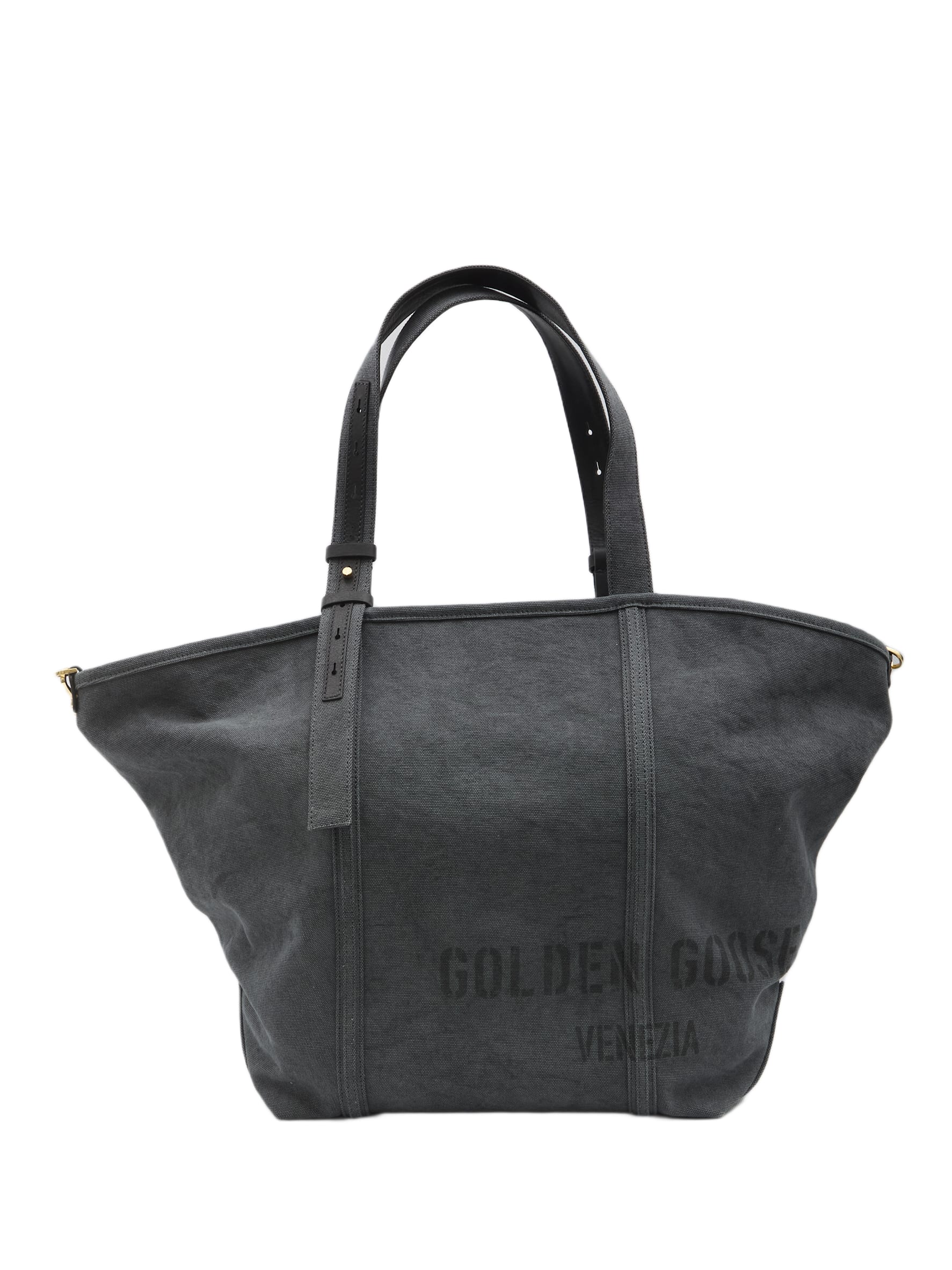 【関税&送料込】Golden Goose Shopping Bag Golden Goose Canvas Shopping Bag | italist