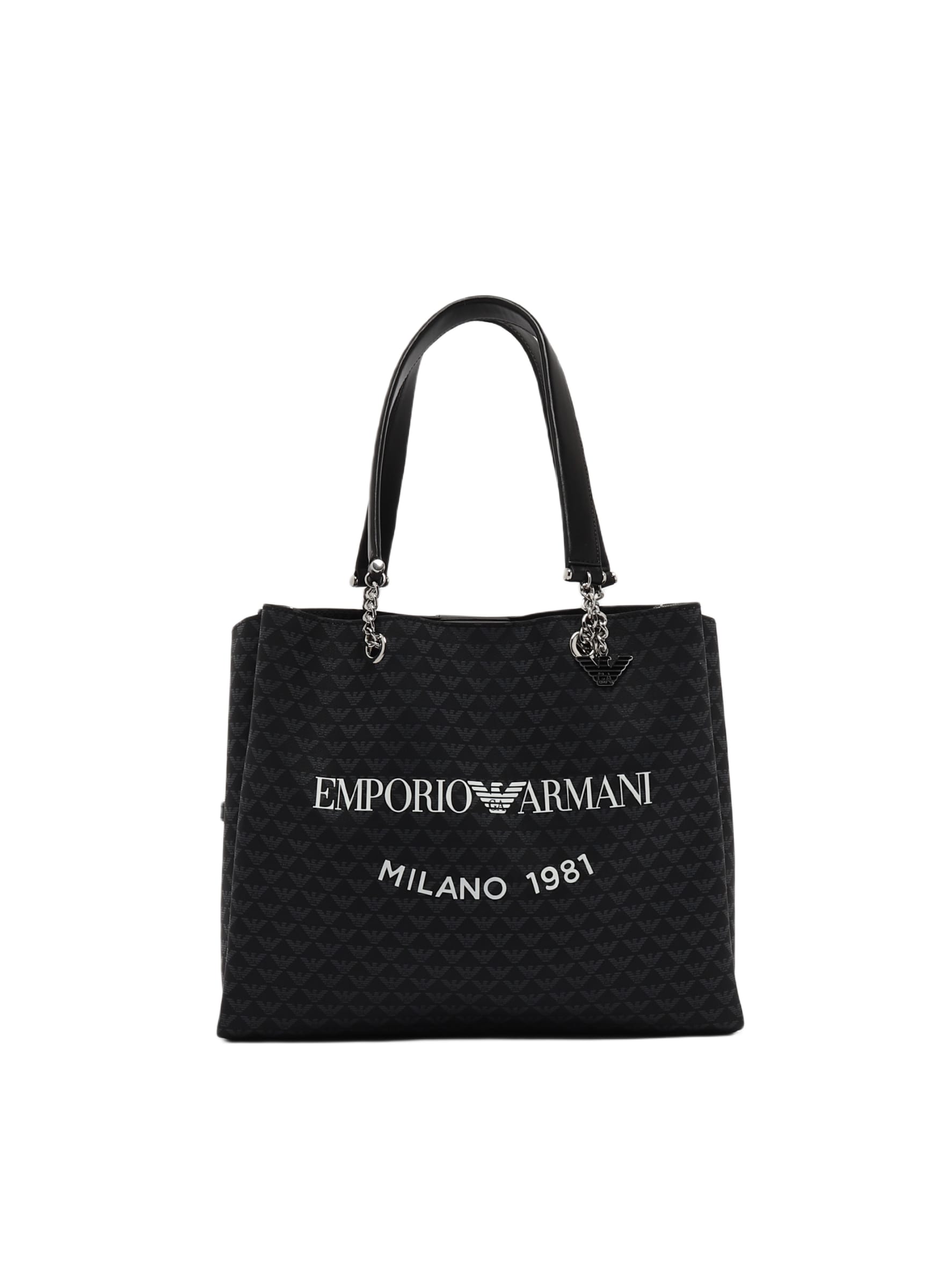 Emporio Armani Pvc Shopping Bag italist