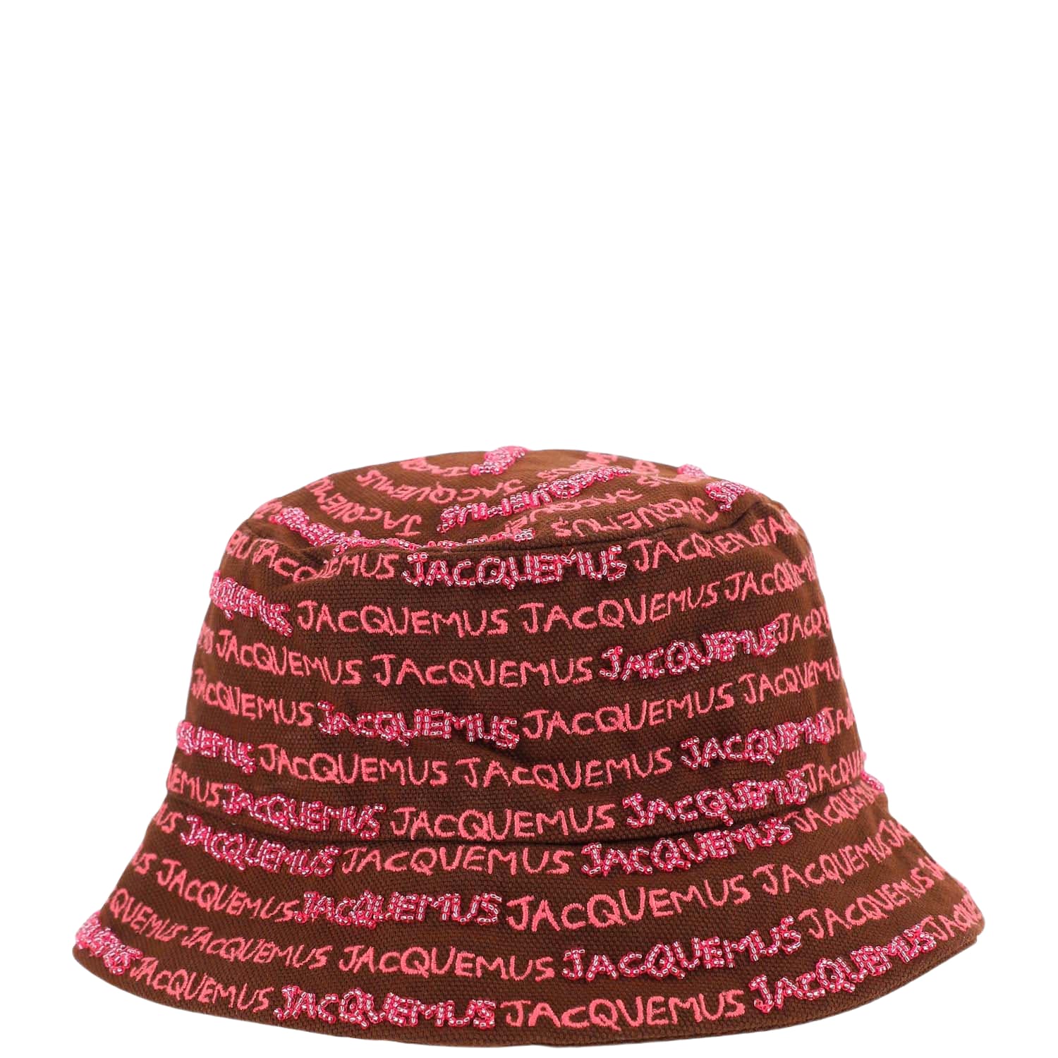 【送料&関税込】Jacquemus Le Bob Bordado Hat Le Bob Bordado bucket hat in beige - Jacquemus | Mytheresa