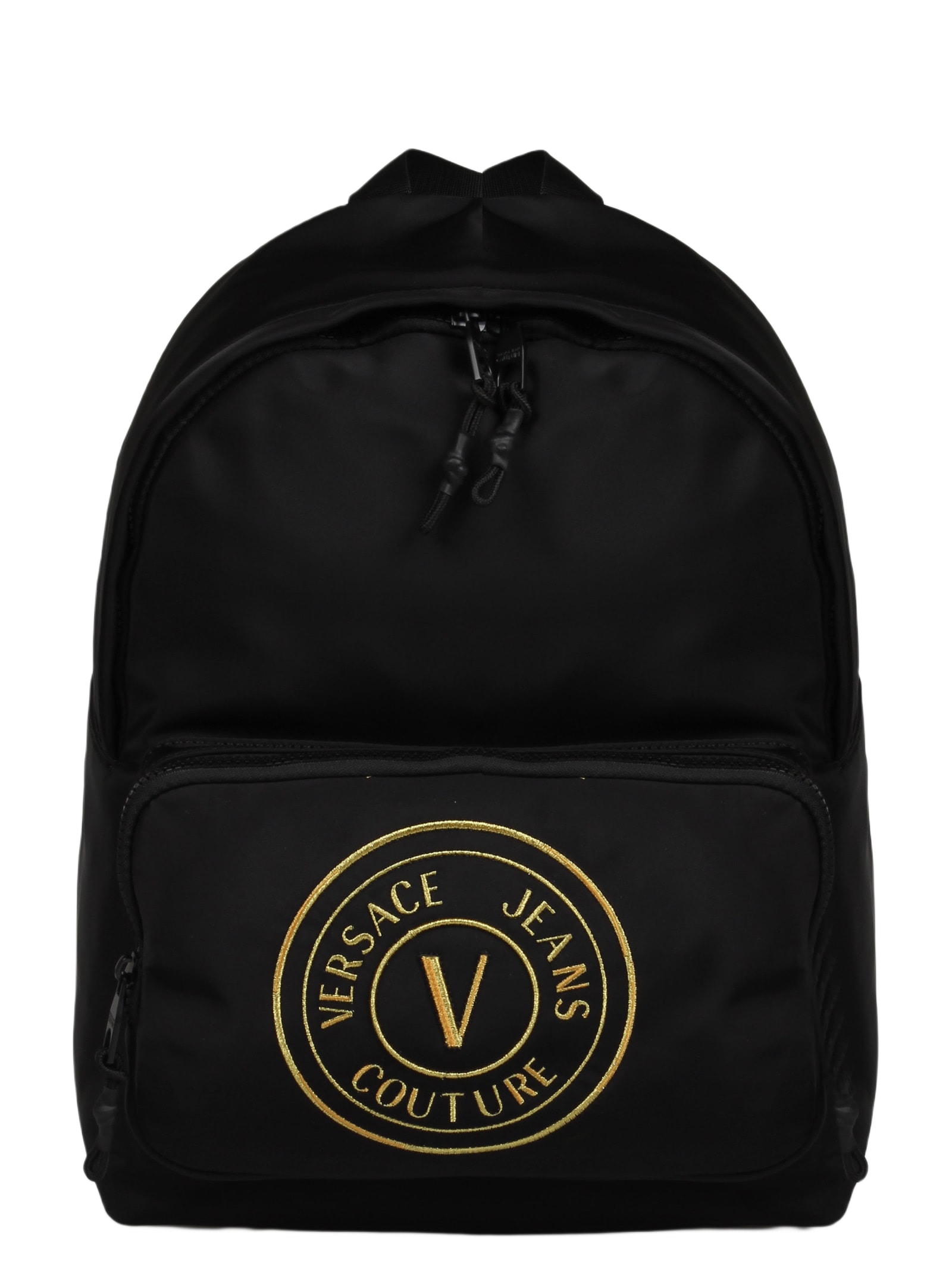 Versace Jeans Couture V-emblem Nylon Backpack バックパック-