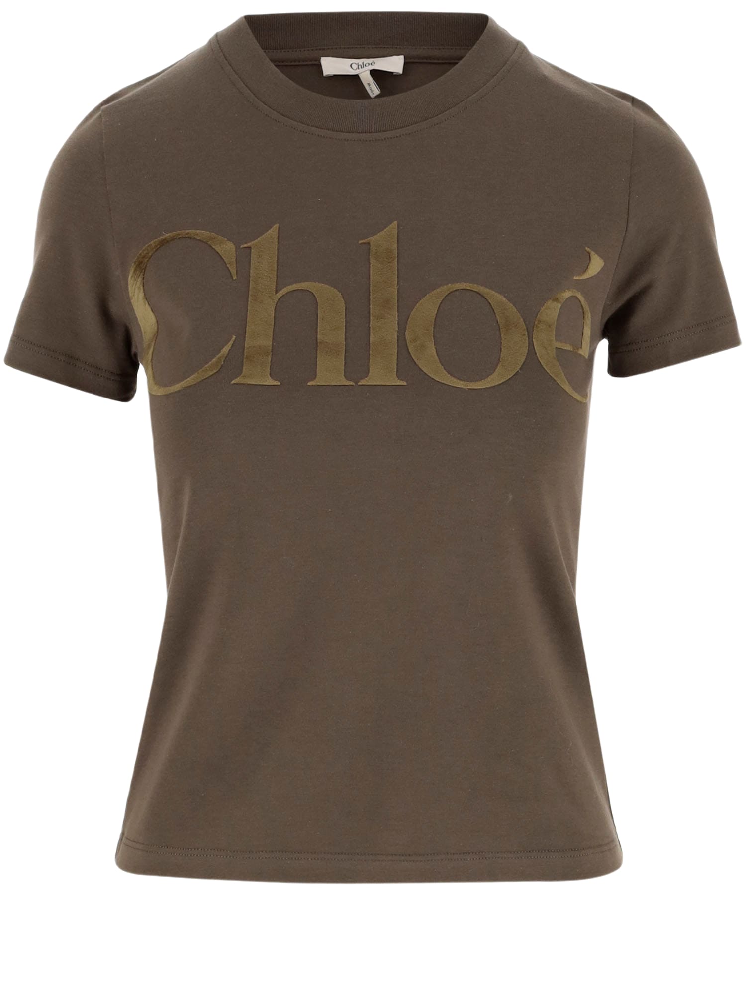 Chloé Cotton Jersey T-shirt With Logo | italist