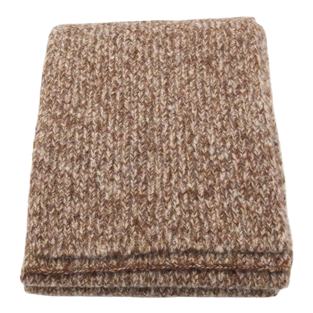 マフラー・ストール DRIES VAN NOTEN DARK BROWN MELANGE MOHAIR BLEND SCARF Dries Van Noten Dark Brown Melange Mohair Blend Scarf