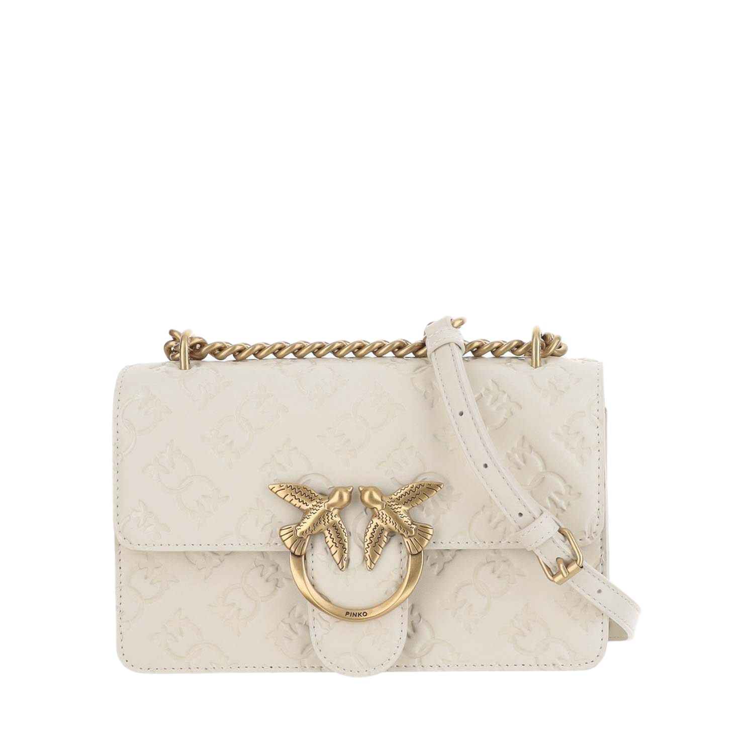 Pinko Jolene Bag Mini In Calfskin | italist