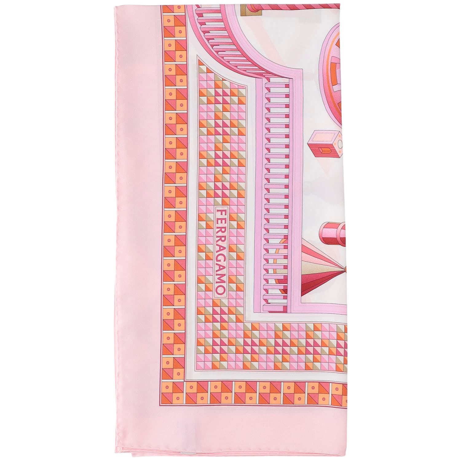 Ferragamo Nadir Print Silk Scarf | italist