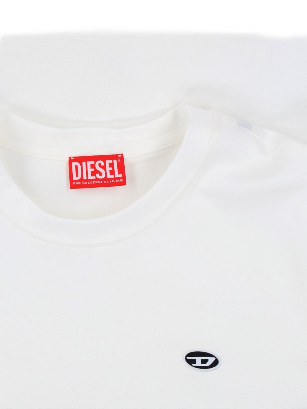 Diesel 't-adjust-doval-pj' Logo T-shirt | italist