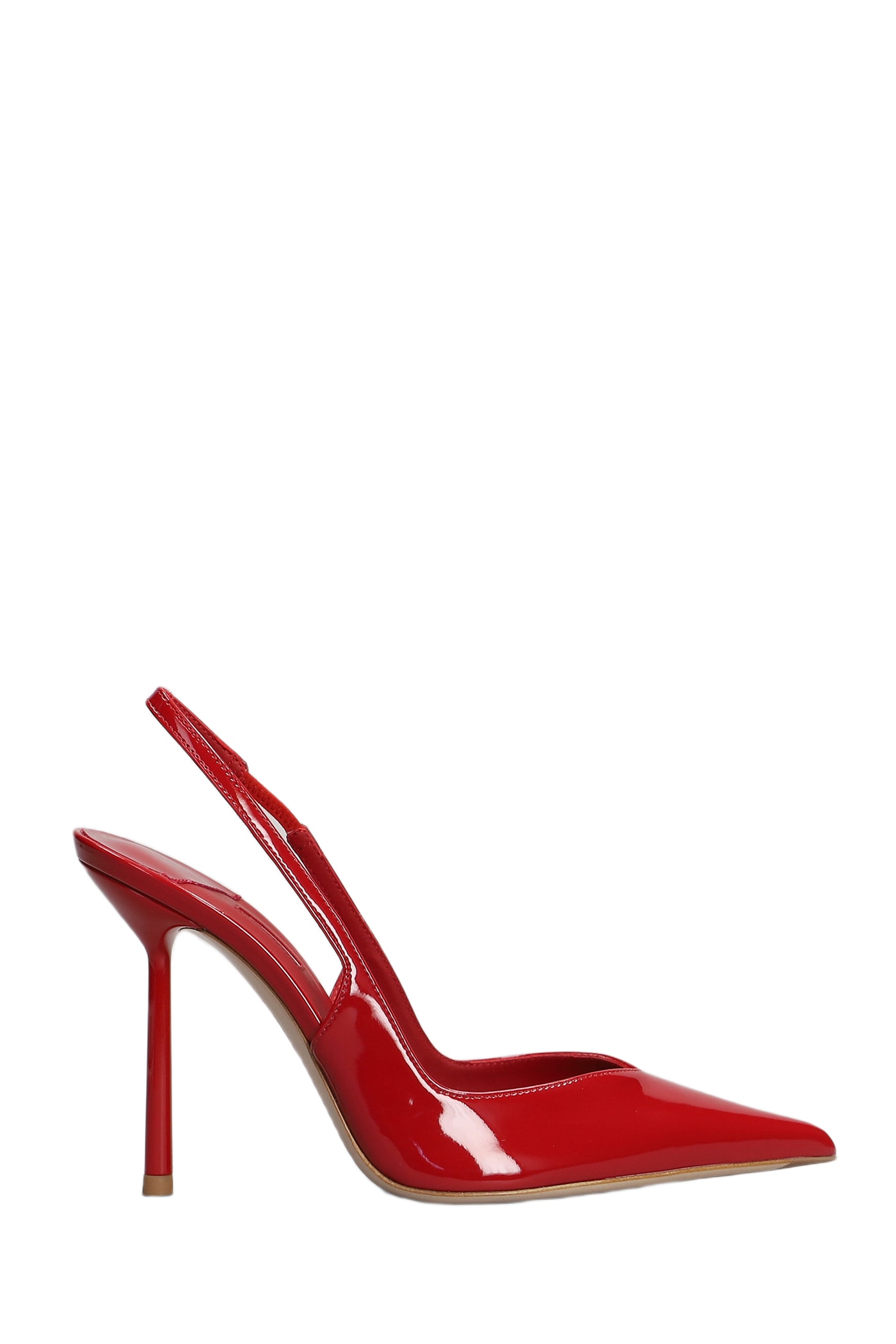 驚きの価格が実現！ Red In Pumps Vivienne Silla Le Patent italist | Leather ジャケット・アウター