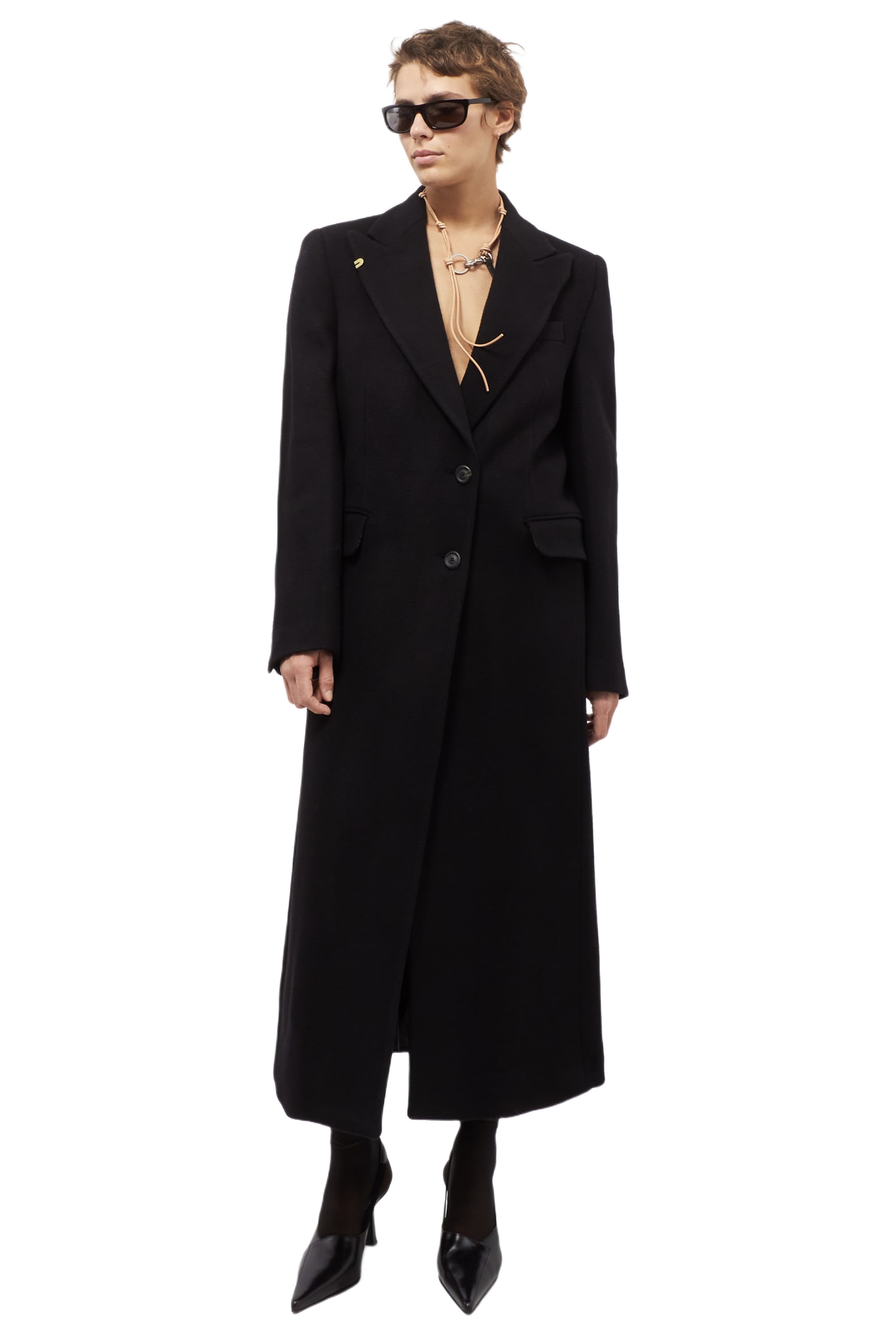 【定価15.4万】OUR LEGACY MANTA COAT 40 ブラック Our Legacy - Manta Coat Black Slyly Herringbone