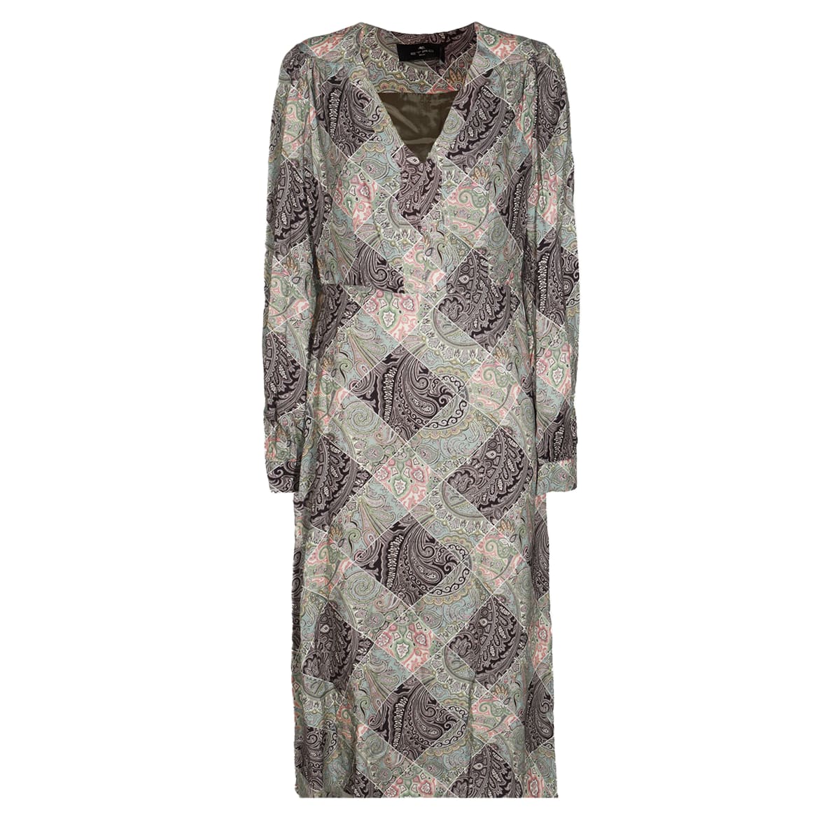 grey viscose dress