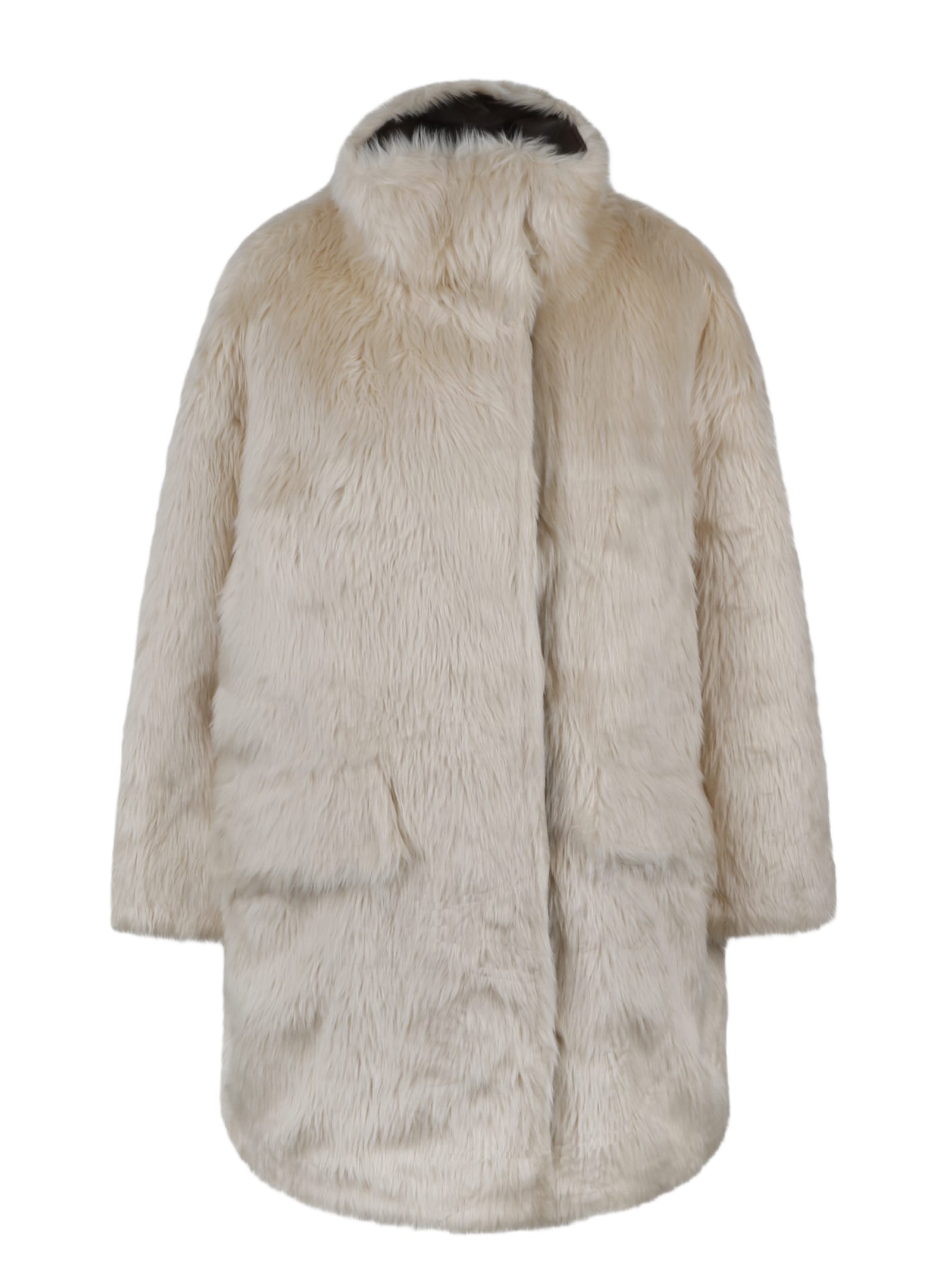 ★STAND STUDIO★ Doona Coat Solid Cream 62015909290002 62015 STAND STUDIO | Doona Coat | STAND STUDIO