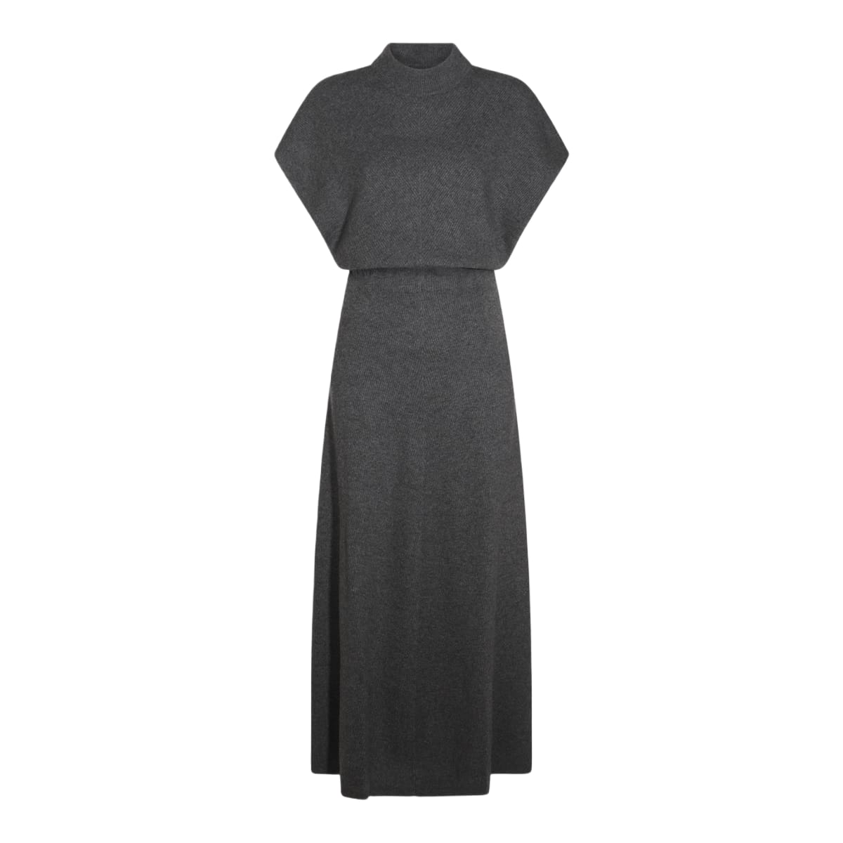 grey wool dress