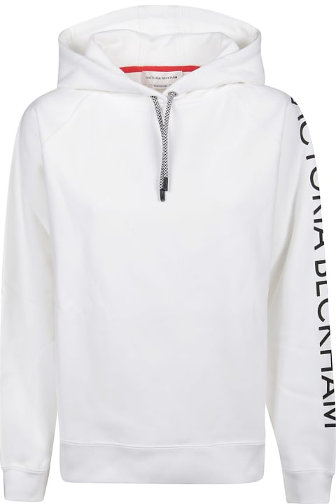 Victoria Beckham Logo Sweatshirt - White