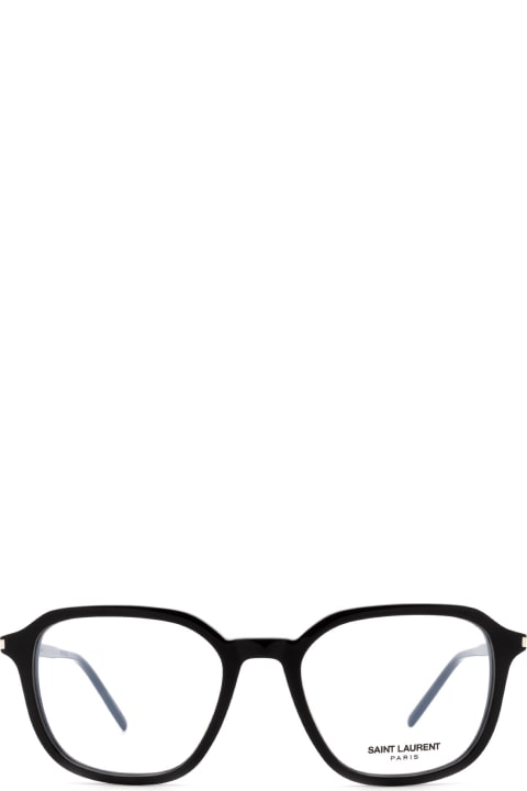 Saint Laurent Eyewear Sl 387 Black Glasses - Black Black Grey