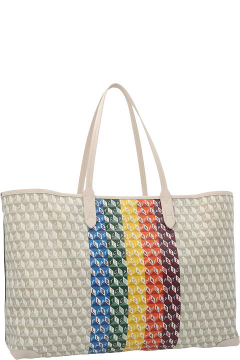 'i Am A Plastic Bag Motif Rainbow' Bag