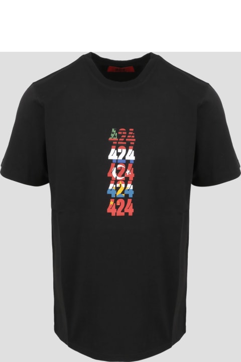 424 Logo Flag T-shirt