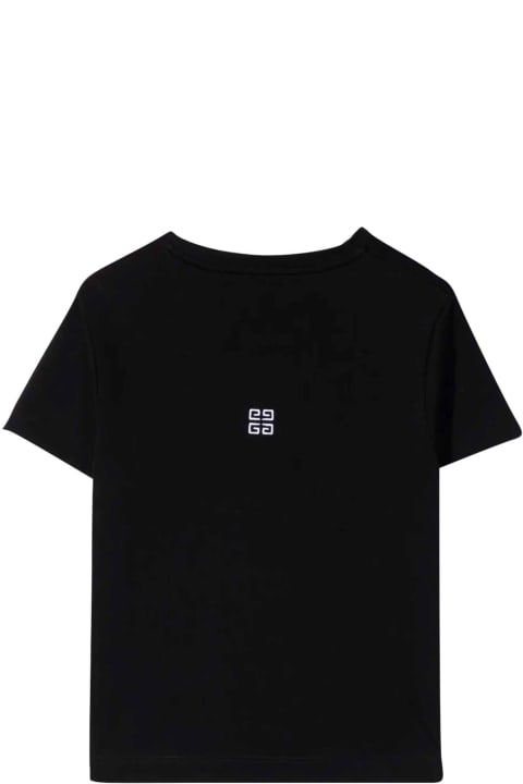 Givenchy Unisex Black T-shirt - Rosso Vivo