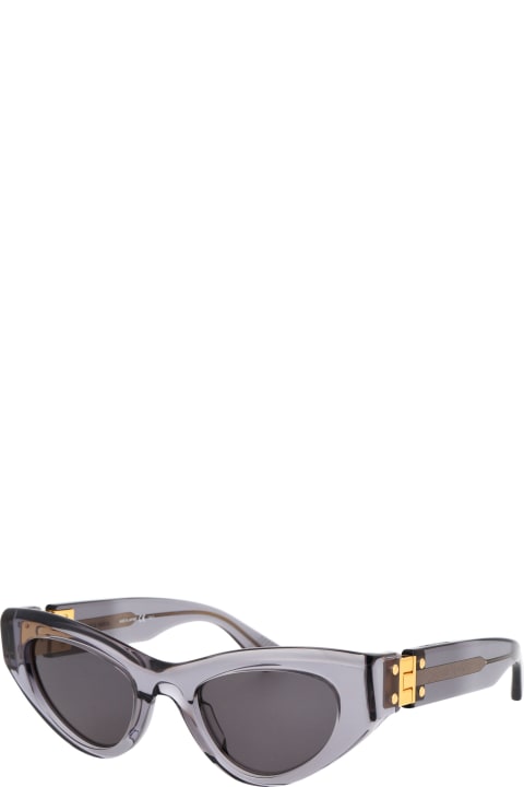 Bottega Veneta Eyewear Bv1142s Sunglasses - Black Black Grey
